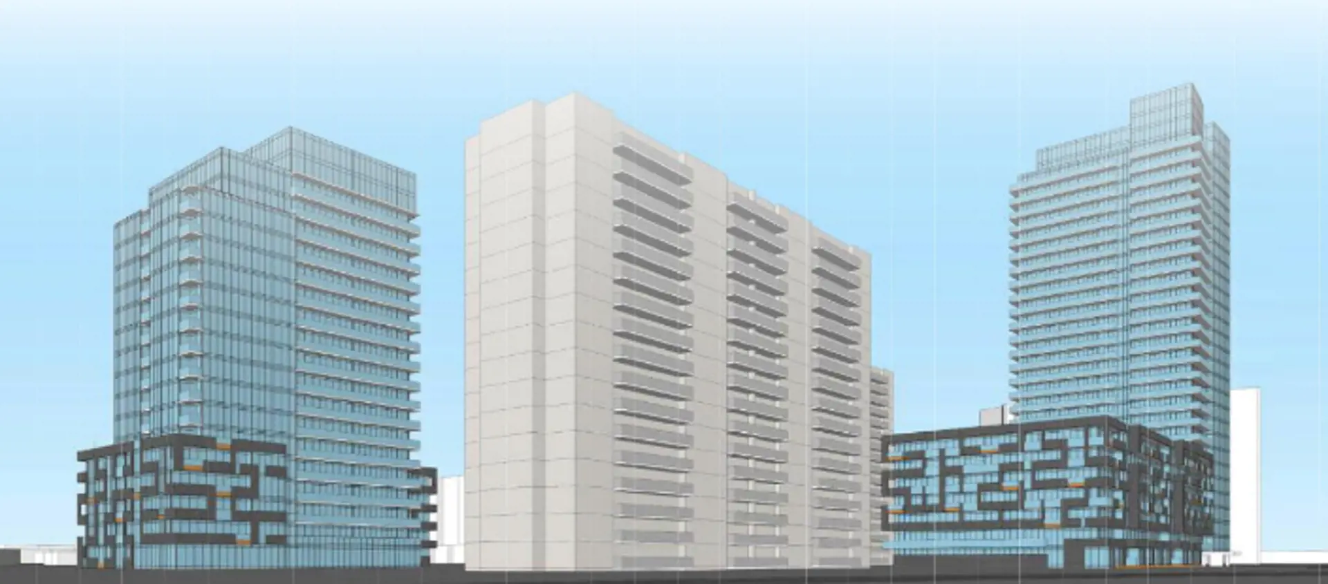 6040 Bathurst Street & Fisherville Road Condos, Toronto. Artist’s rendering.
