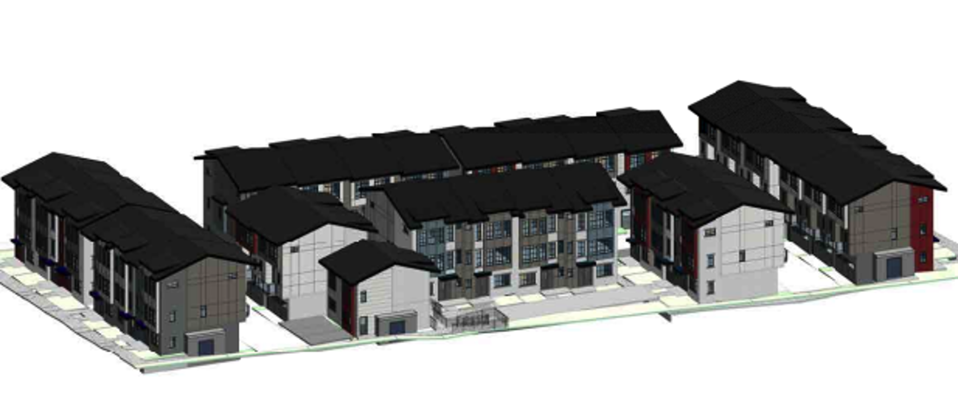 6075 144 Street Townhomes, Surrey. Artist’s rendering.