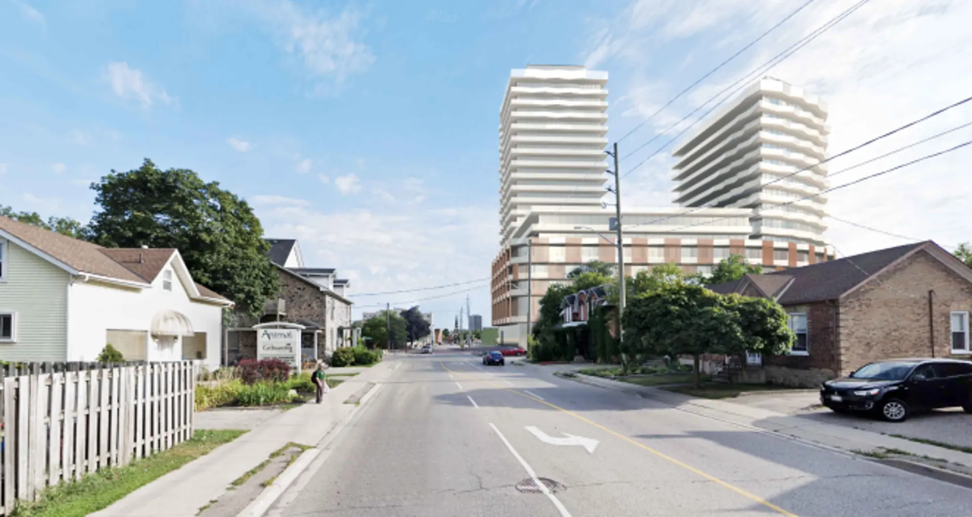 61-69 Ainslie Street South Condos, Cambridge. Artist’s rendering.
