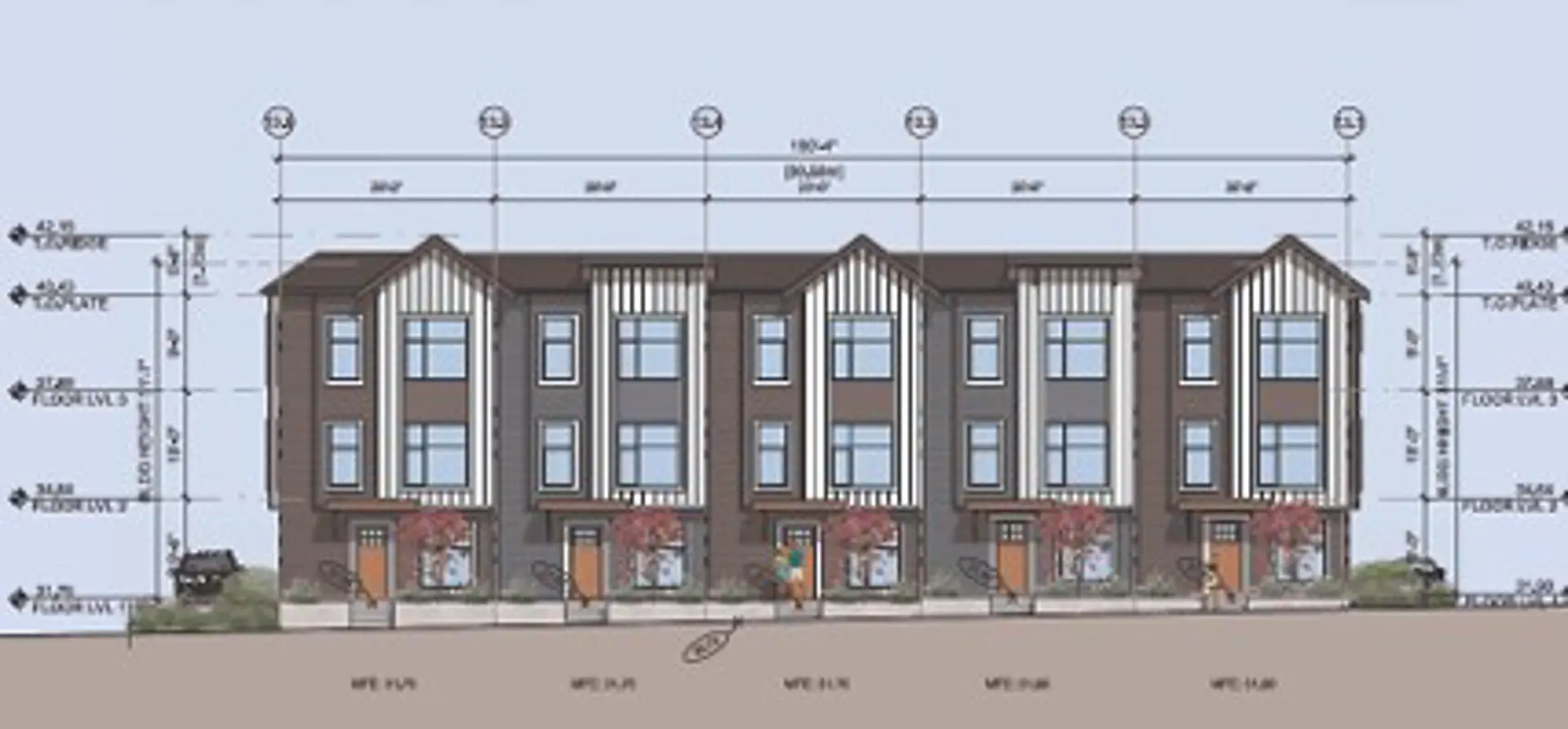 6230 140 Street Townhomes, Surrey. Artist’s rendering.
