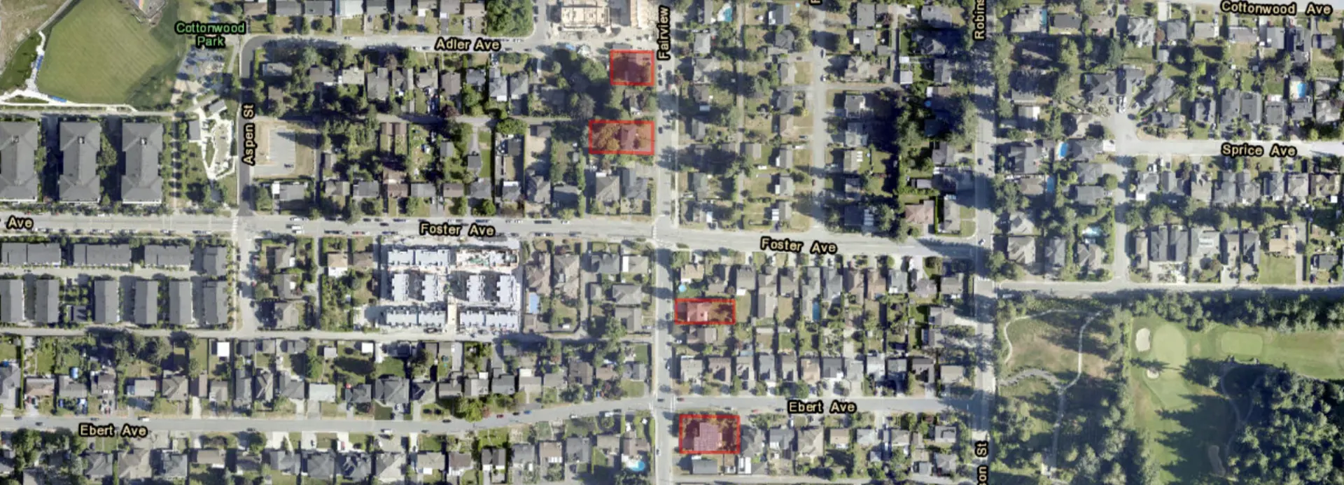 629 - 637 Foster Avenue Townhomes, Coquitlam. Artist’s rendering.