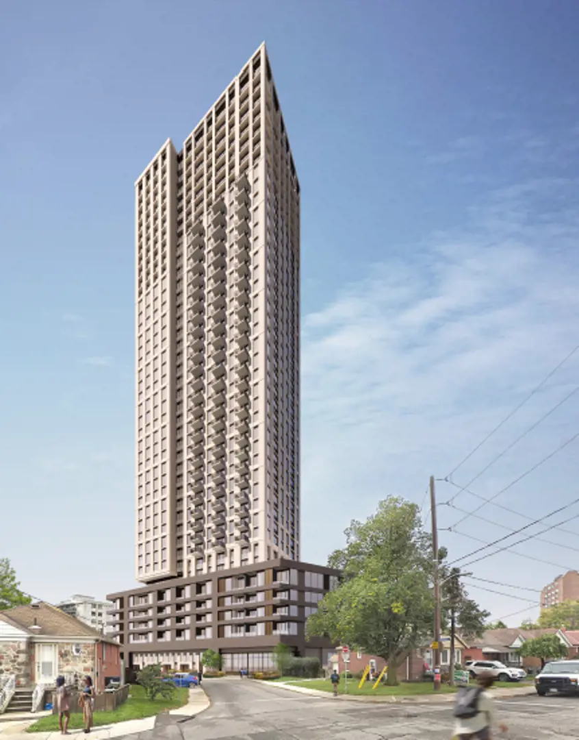 632-652 Northcliffe Boulevard Condos, Toronto. Artist’s rendering.