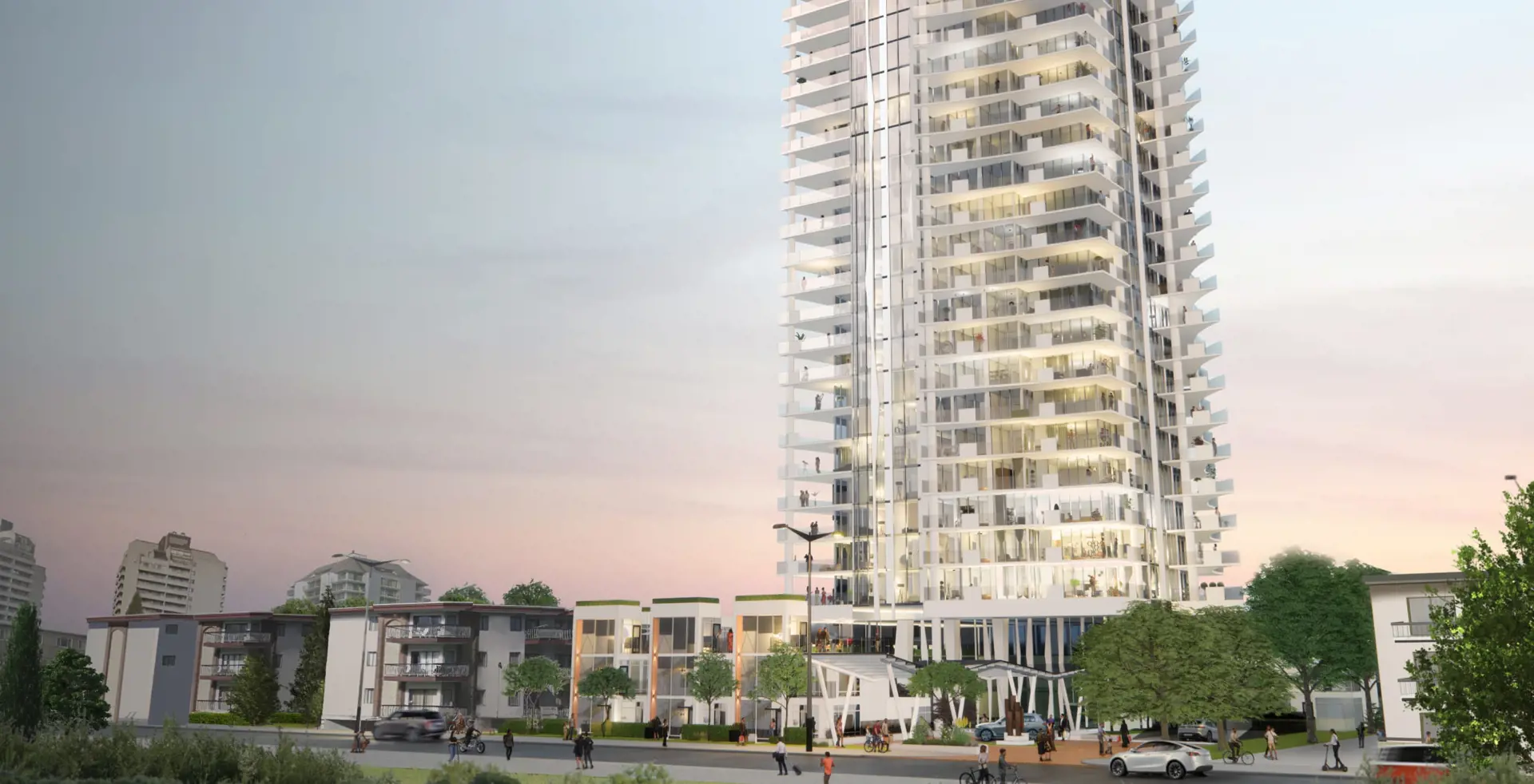 6390 Willingdon Avenue Condos rendering