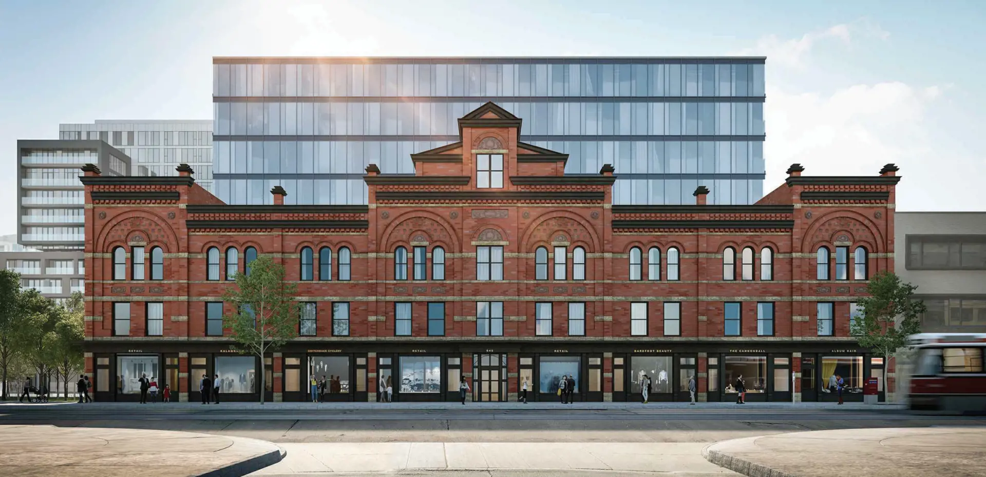 641-653 Queen Street East Condos rendering