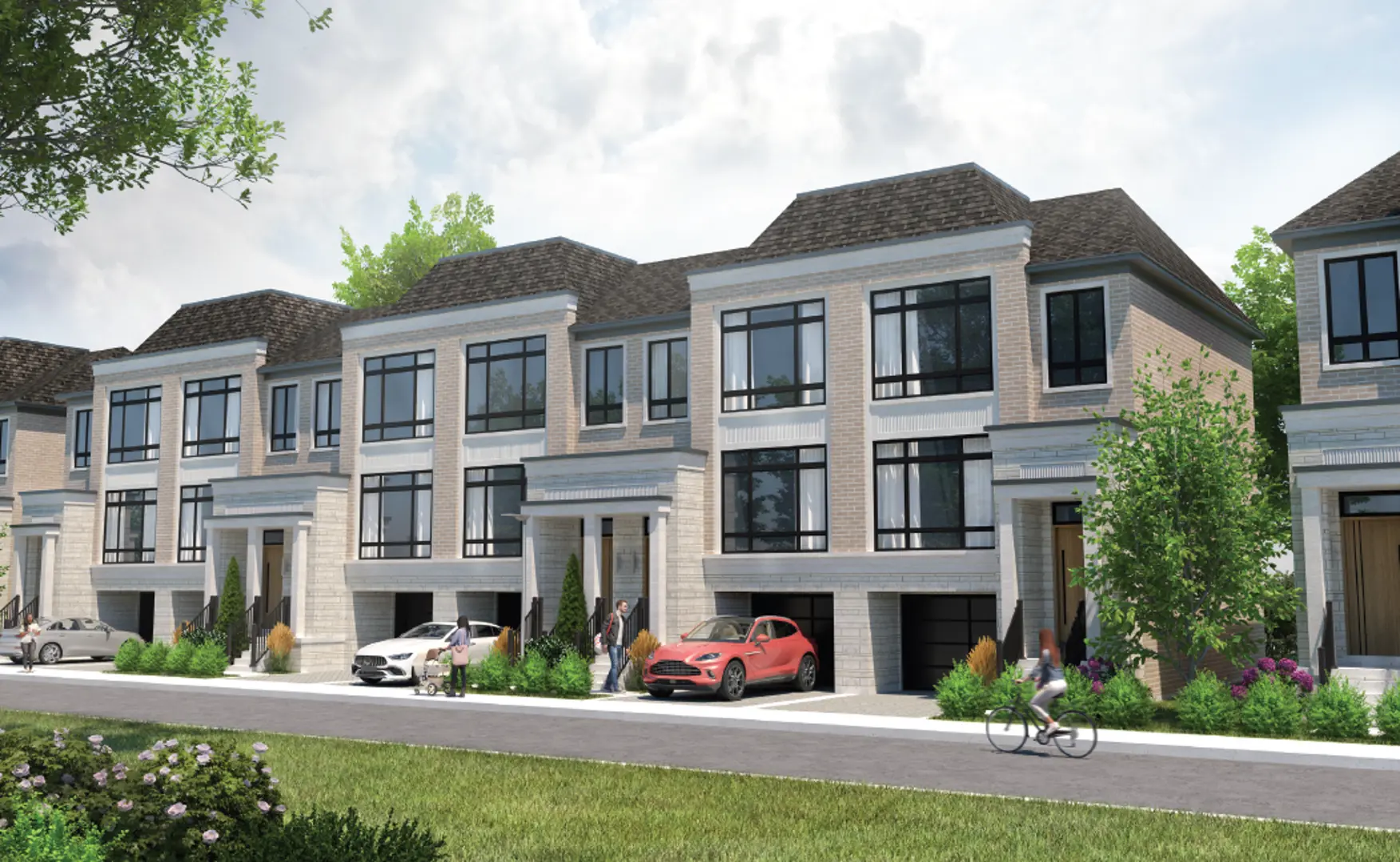 65 St. John's Road Townhomes, Aurora. Artist’s rendering.