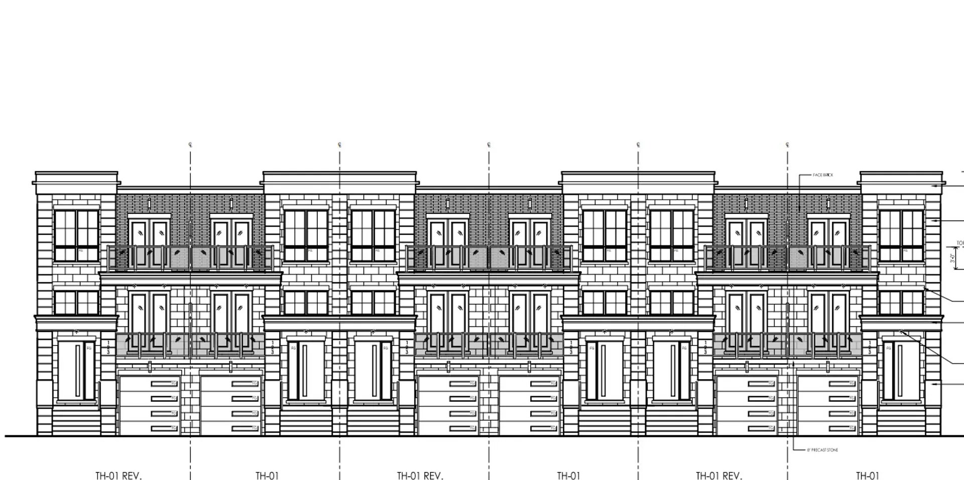 6620 Rothschild Trail Townhomes, Mississauga. Artist’s rendering.