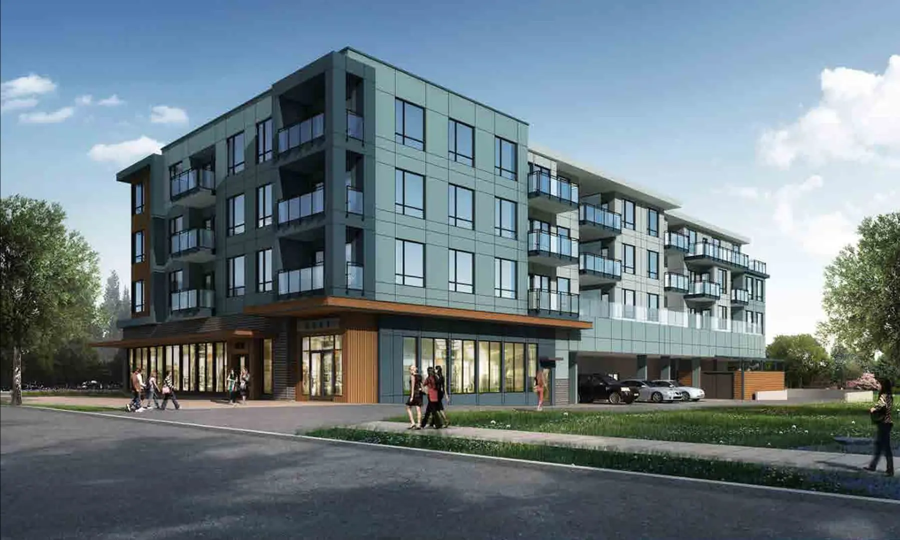 6631 152 Street Townhomes, Surrey. Artist’s rendering.