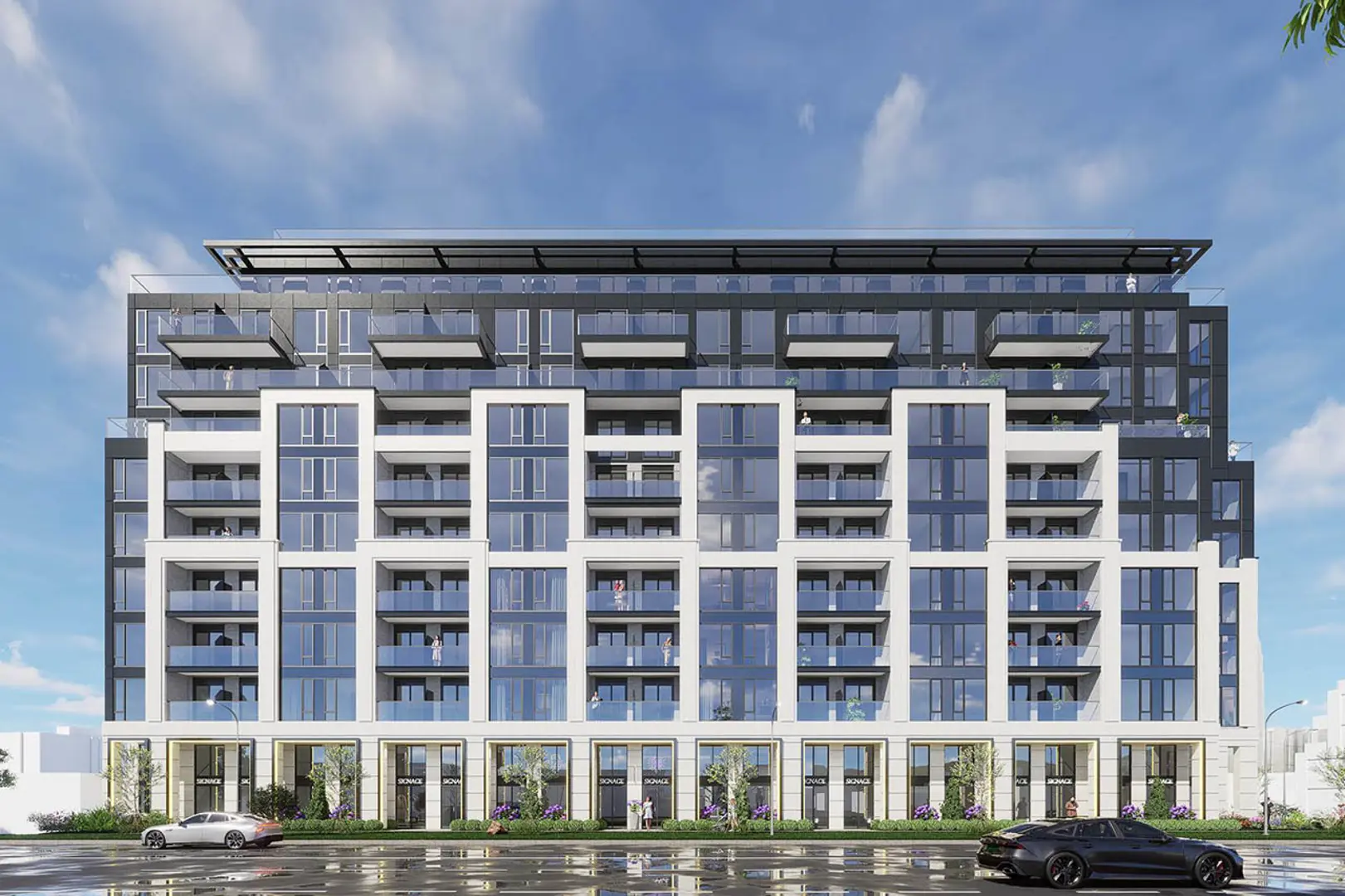 665-671 Sheppard Avenue West Condos, Toronto. Artist’s rendering.