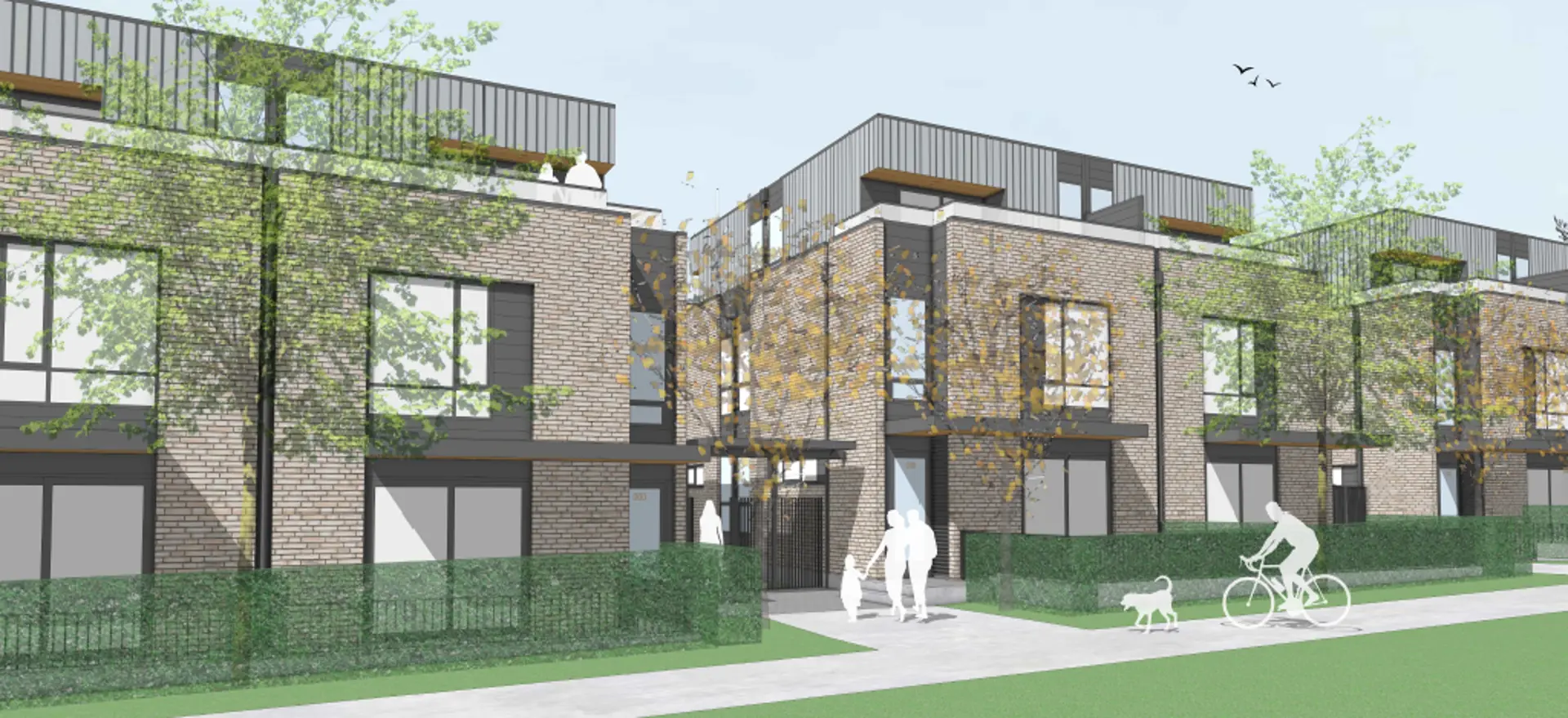 669 W 31 Avenue Townhomes, Vancouver. Artist’s rendering.