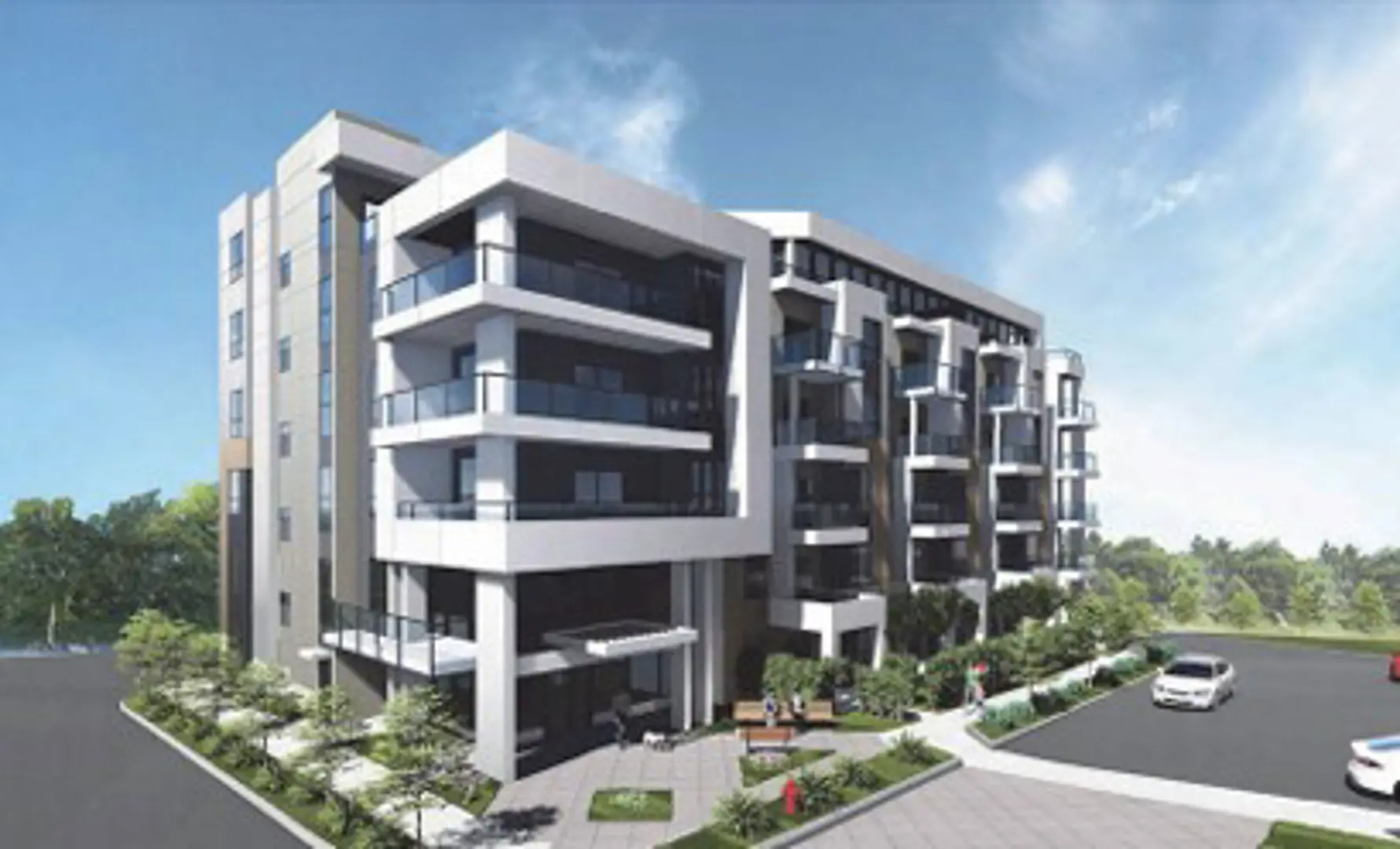 6690 King George Boulevard Townhomes, Surrey. Artist’s rendering.