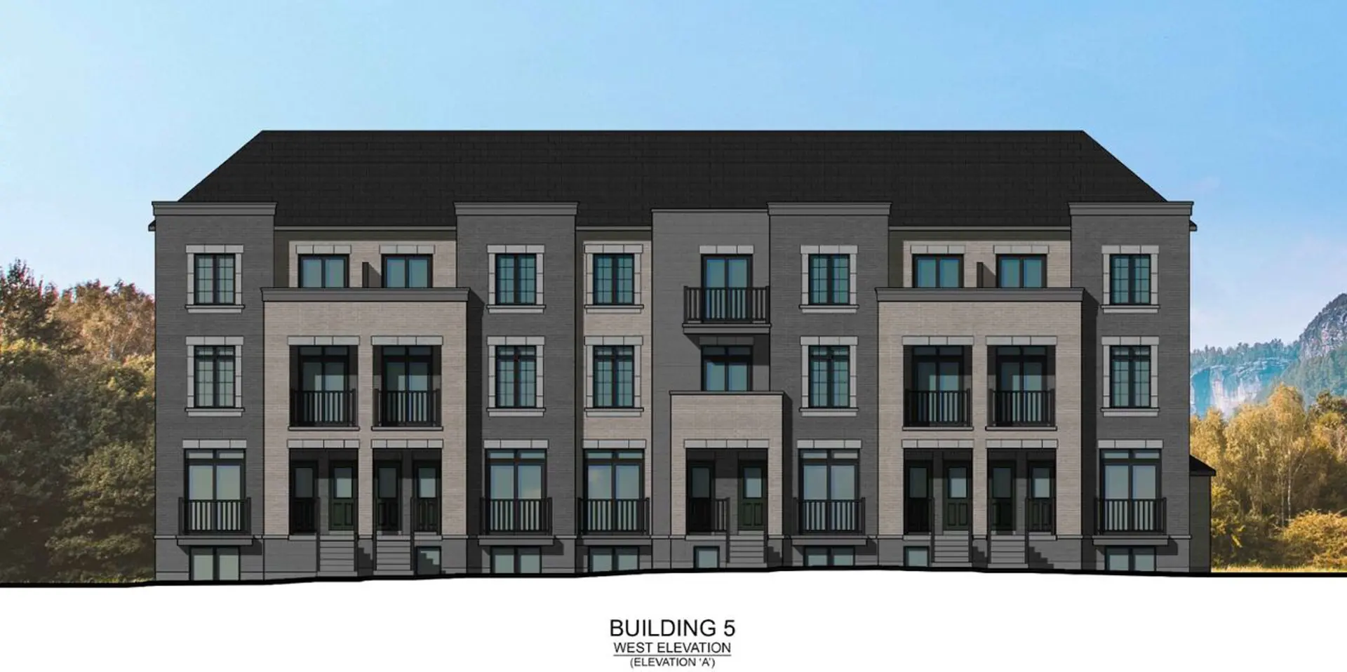 681 Dnipro Boulevard Townhomes, Oshawa. Artist’s rendering.