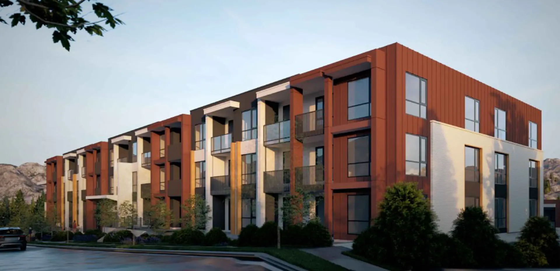6815 204 Street Townhomes, Langley Township. Artist’s rendering.