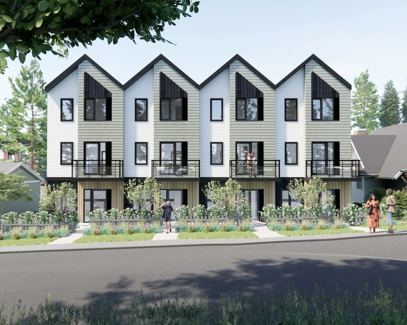 686 52 Street Townhomes, Delta. Artist’s rendering.