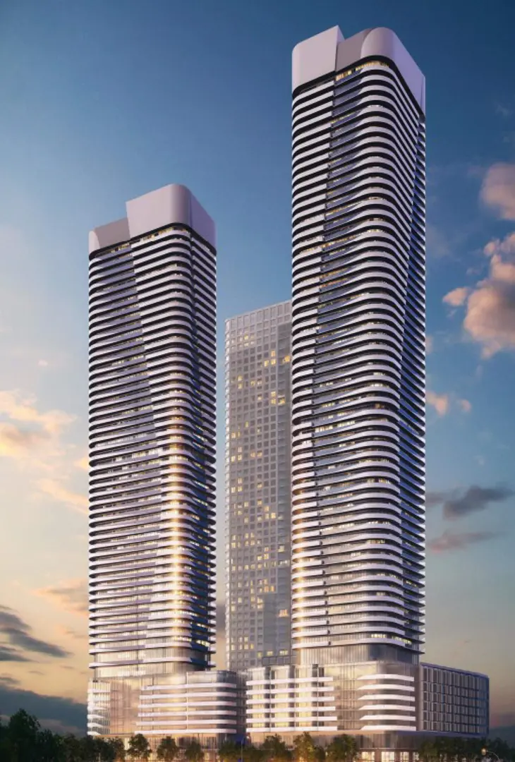 7028 Yonge Street, 2 & 32 Steeles Avenue West, Vaughan. Artist’s rendering.