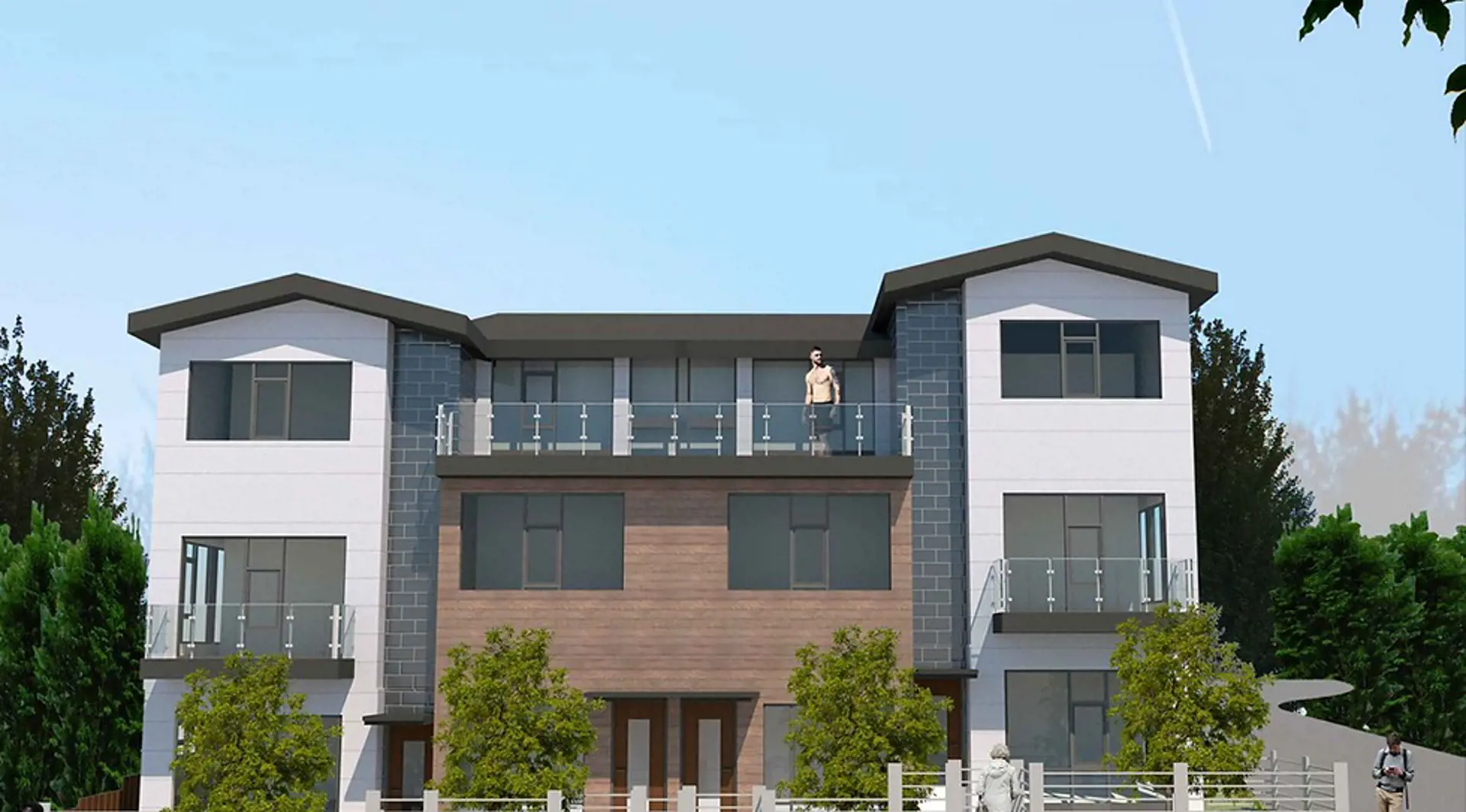 717 Edgar Avenue Townhomes, Coquitlam. Artist’s rendering.