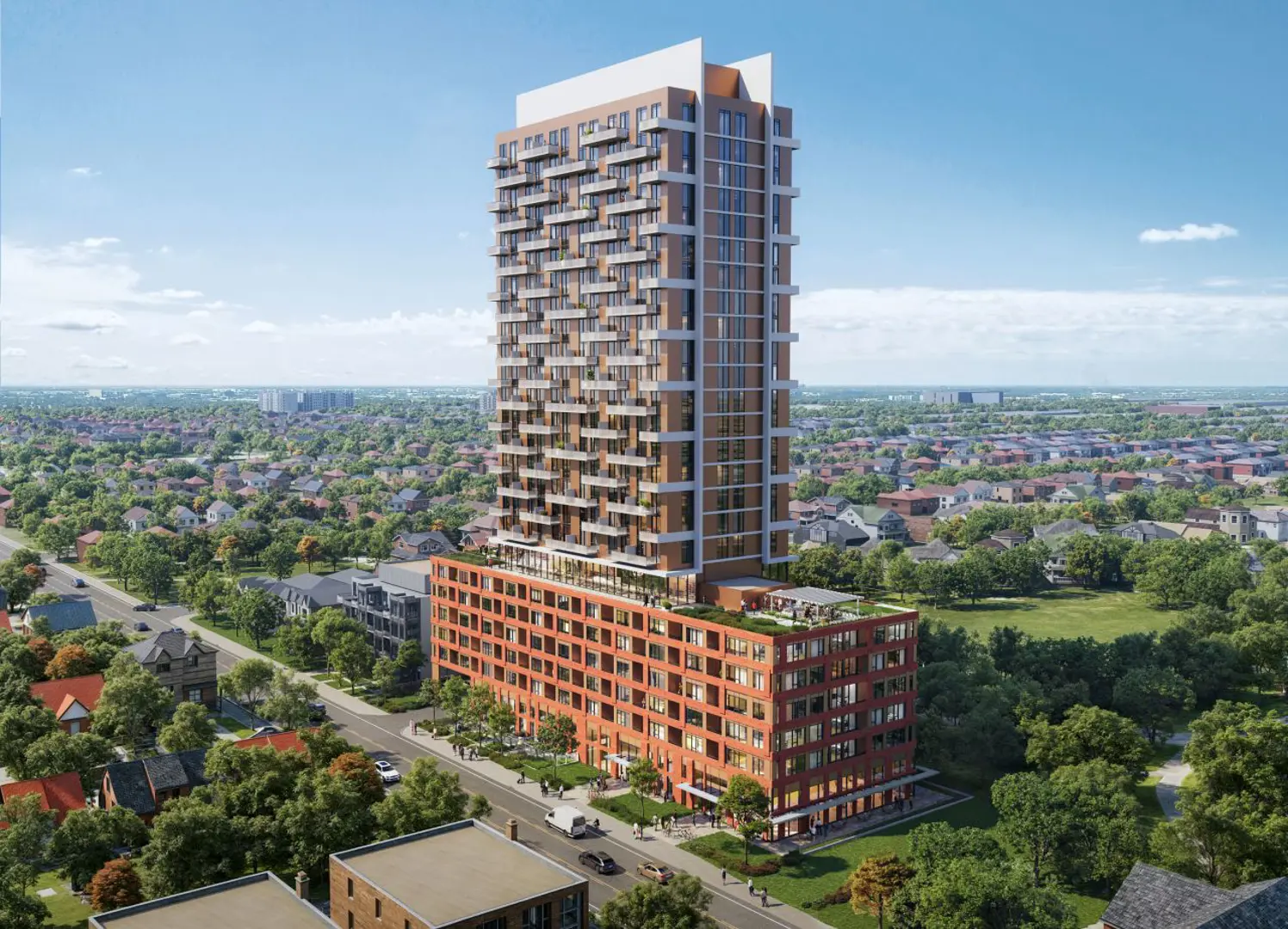 726-736 Marlee Avenue Condos, Toronto. Artist’s rendering.