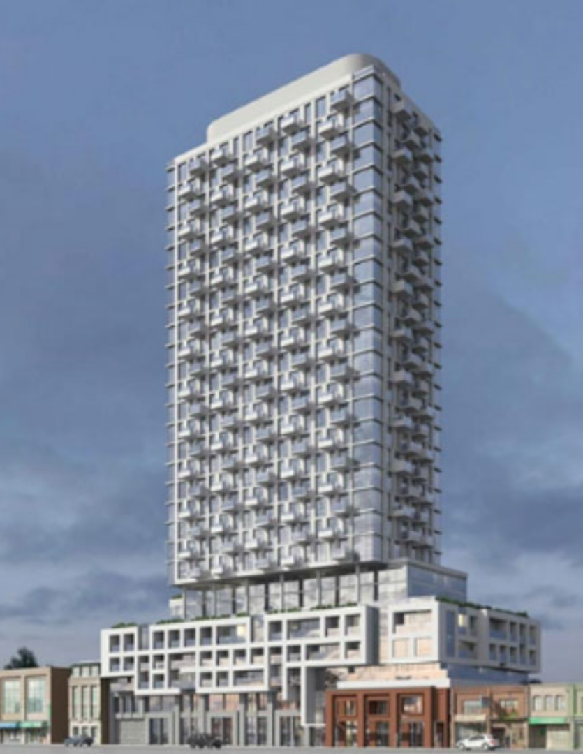 733 Mount Pleasant Road Condos, Toronto. Artist’s rendering.