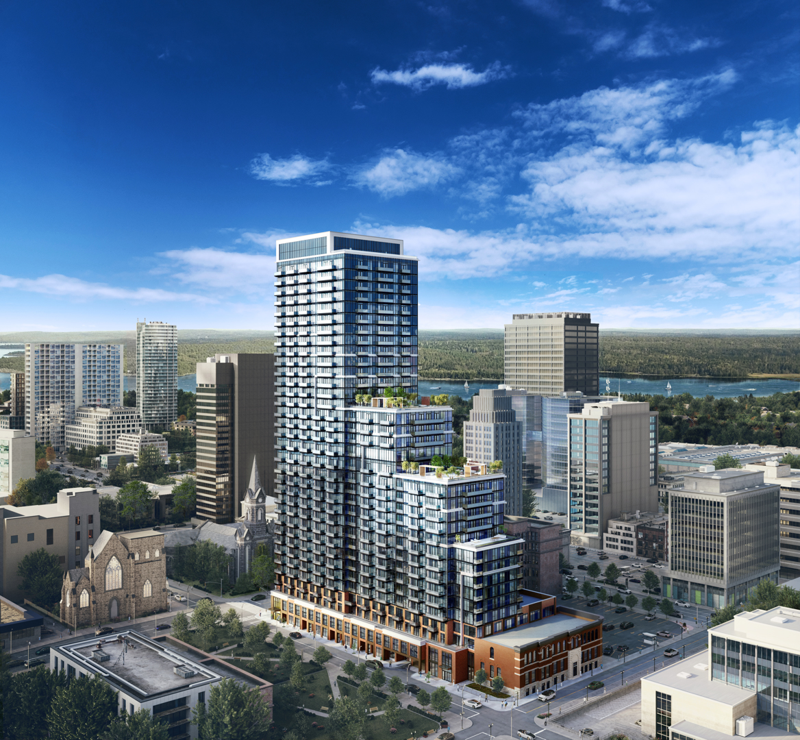 75 James Condos, Hamilton. Artist’s rendering.