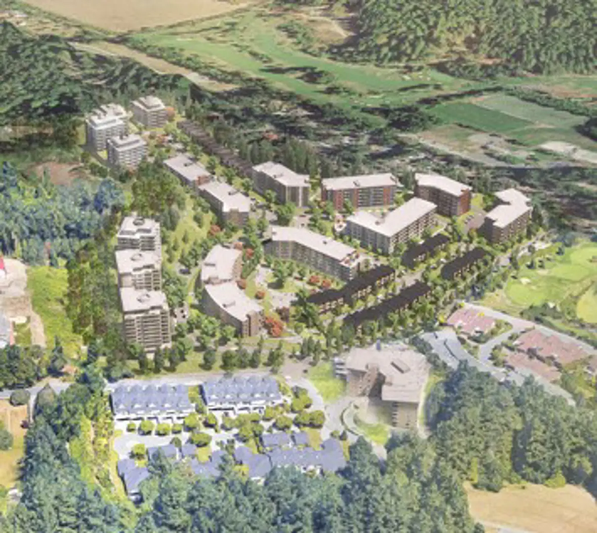 755 Cordova Bay Road- Condos & Townhomes, Saanich. Artist’s rendering.