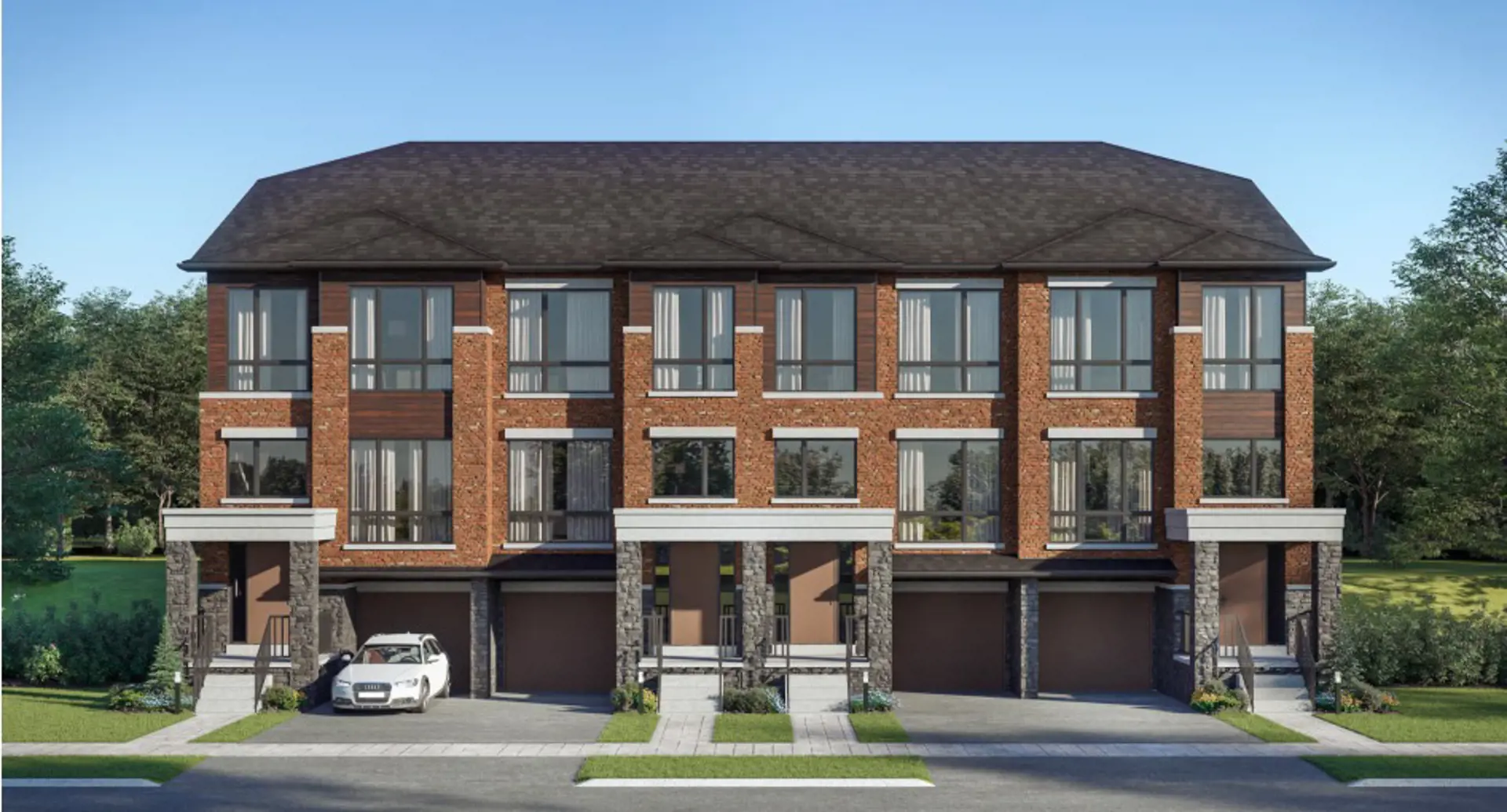 755 Oklahoma Drive Townhomes, Pickering. Artist’s rendering.