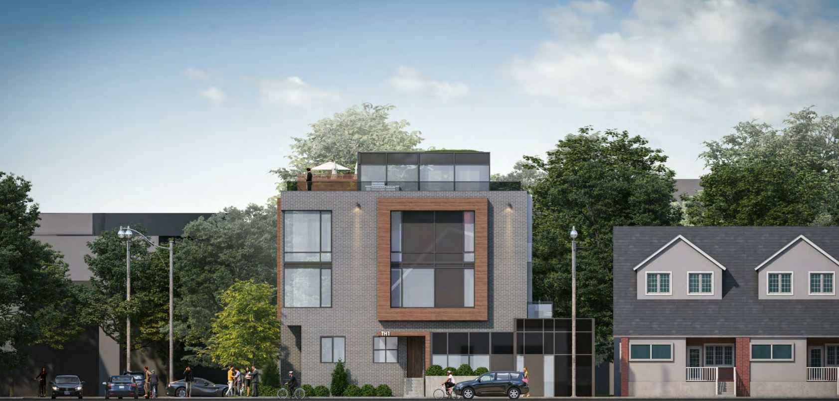 76 Kingston Road Towns rendering 3