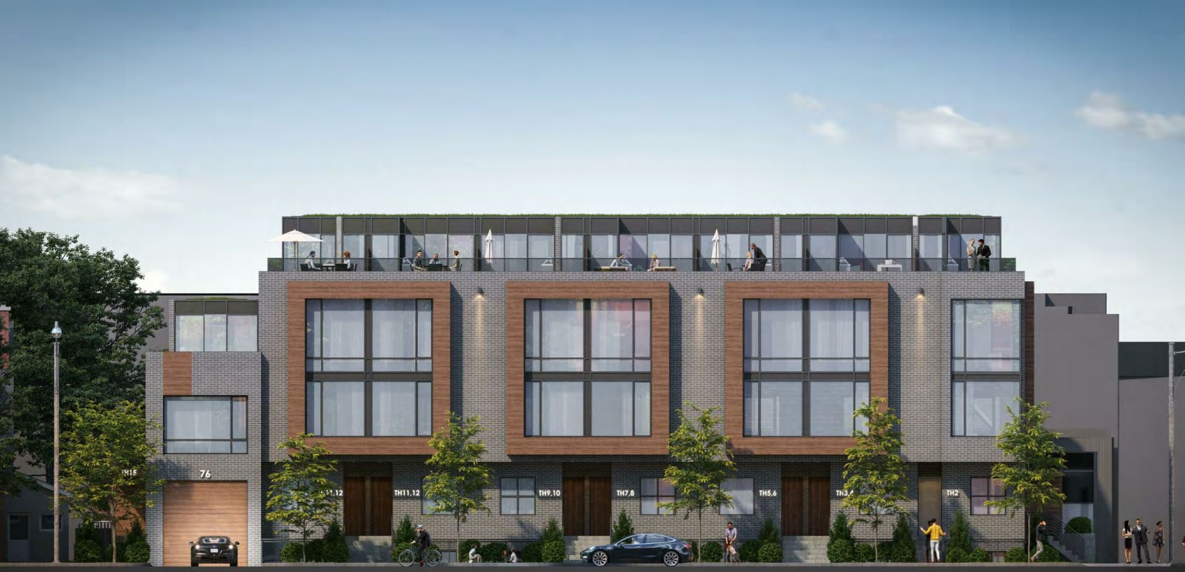 76 Kingston Road Towns rendering 4