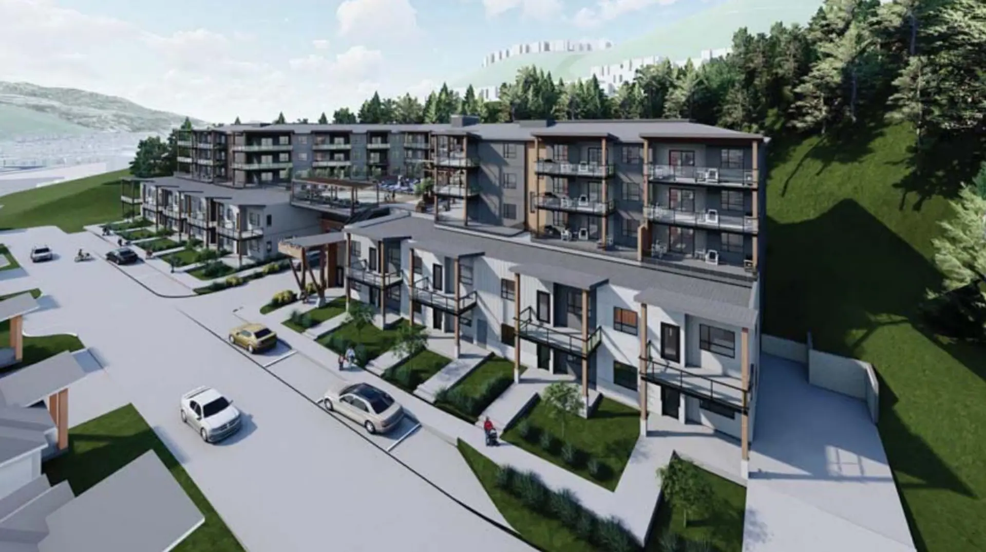 777 Denali Drive Condos, Kelowna. Artist’s rendering.