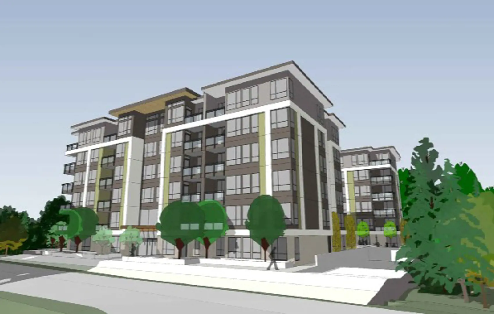 7883 199 Street Condos, Langley Township. Artist’s rendering.