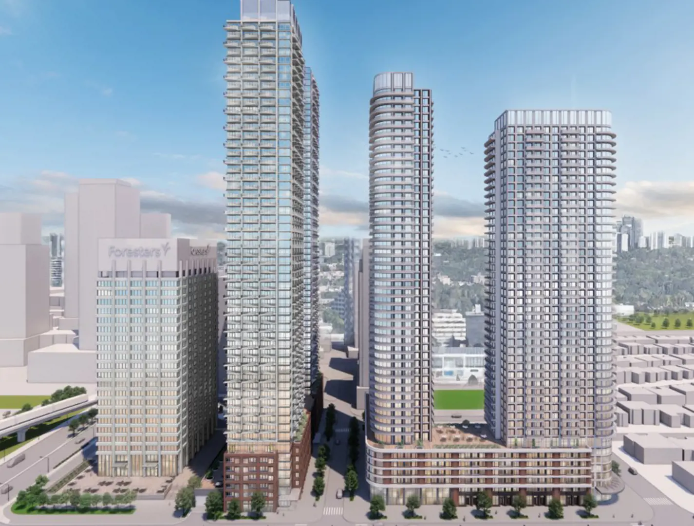 789-793 Don Mills Road, 10 Ferrand Drive - Phase 1, Toronto. Artist’s rendering.
