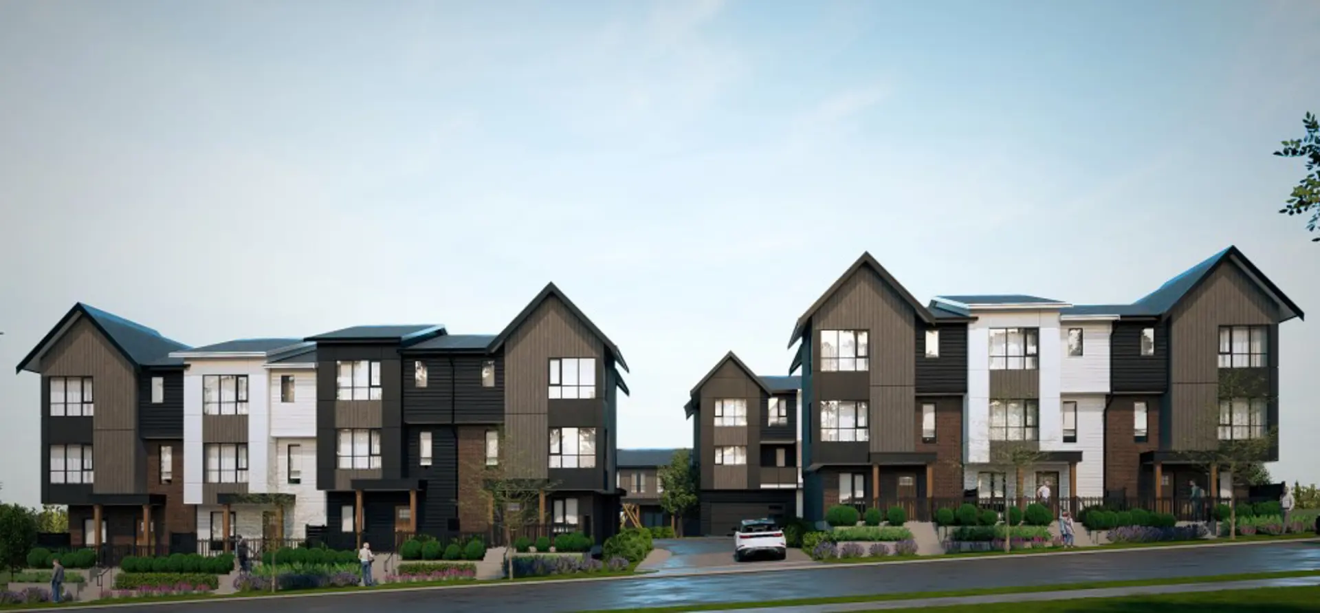 7922 197 Street Townhomes, Langley Township. Artist’s rendering.