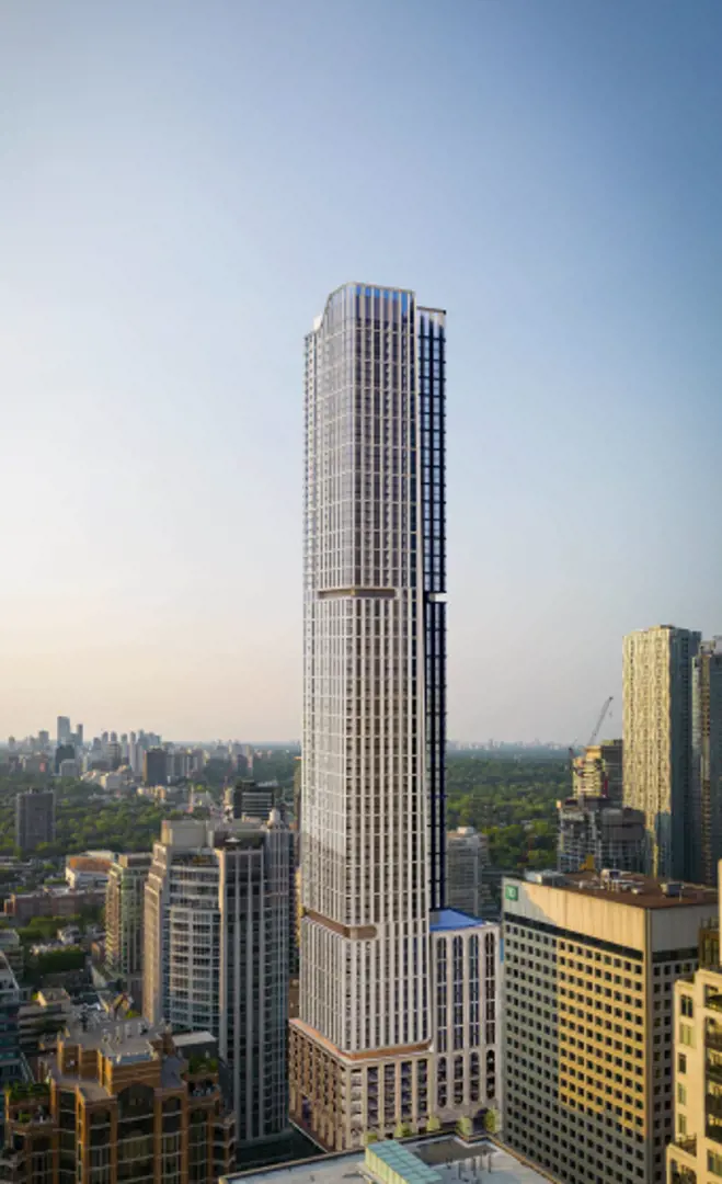 80-82 Bloor Street West Condos, Toronto. Artist’s rendering.