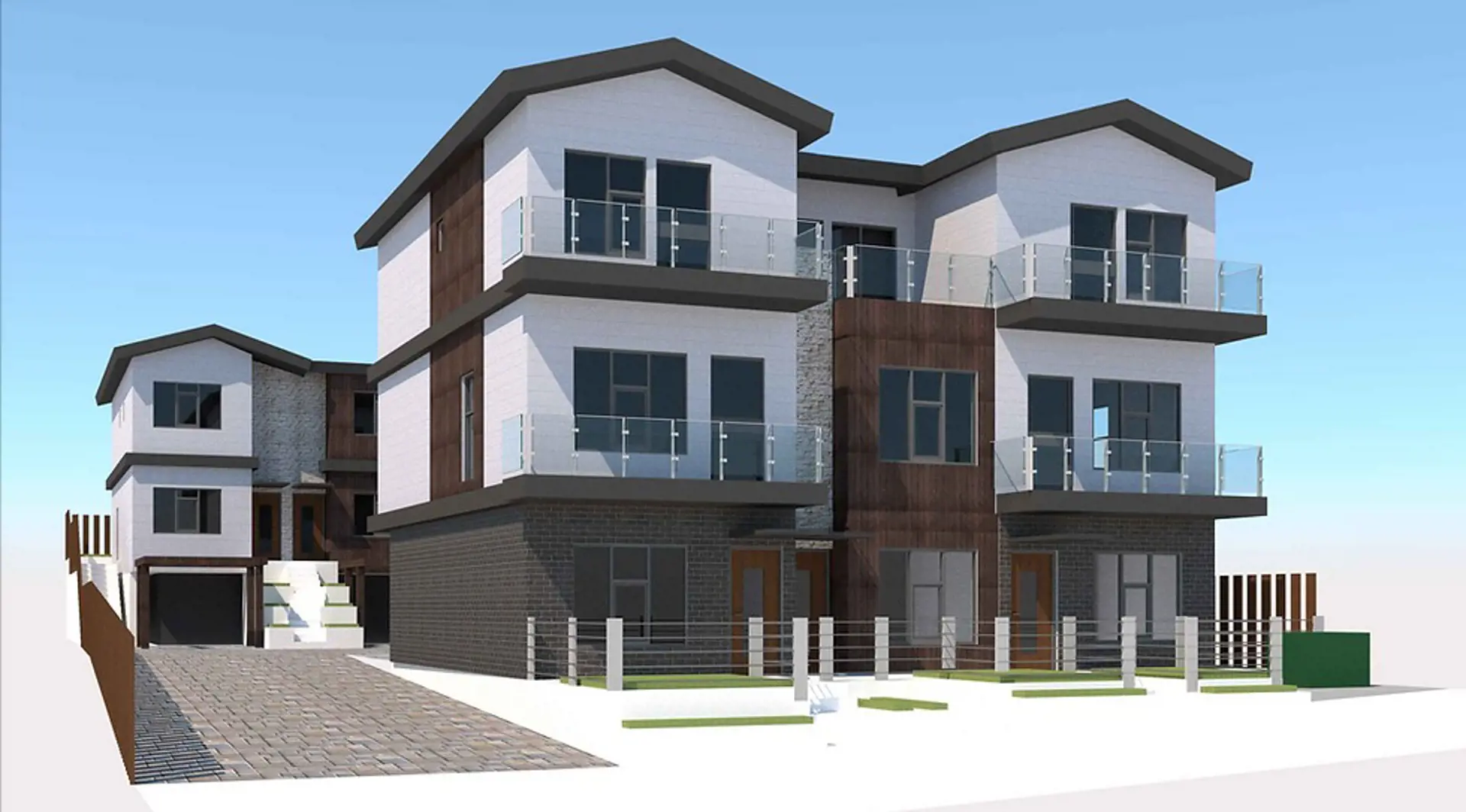 817 Edgar Avenue Townhomes, Coquitlam. Artist’s rendering.