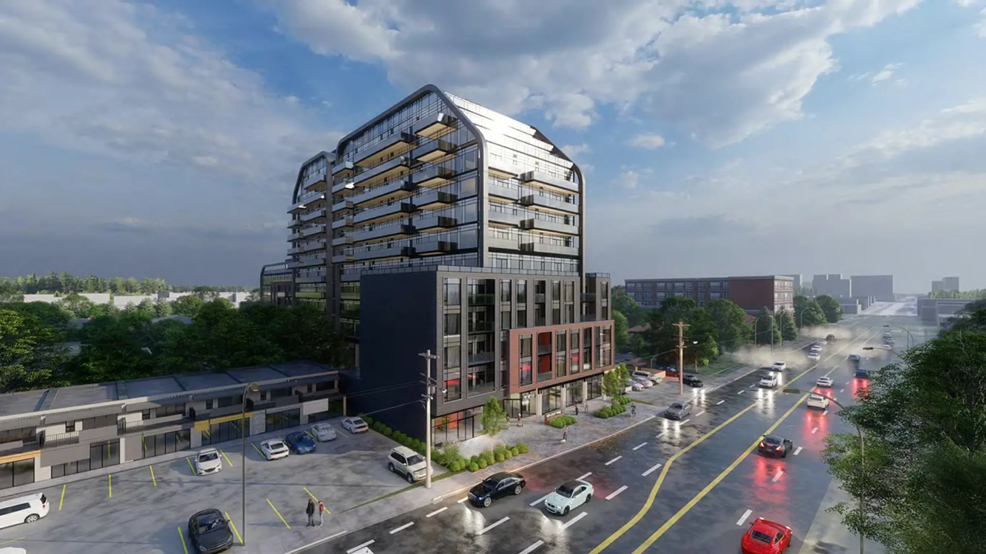 824 Sheppard Avenue West Condos, Toronto. Artist’s rendering.