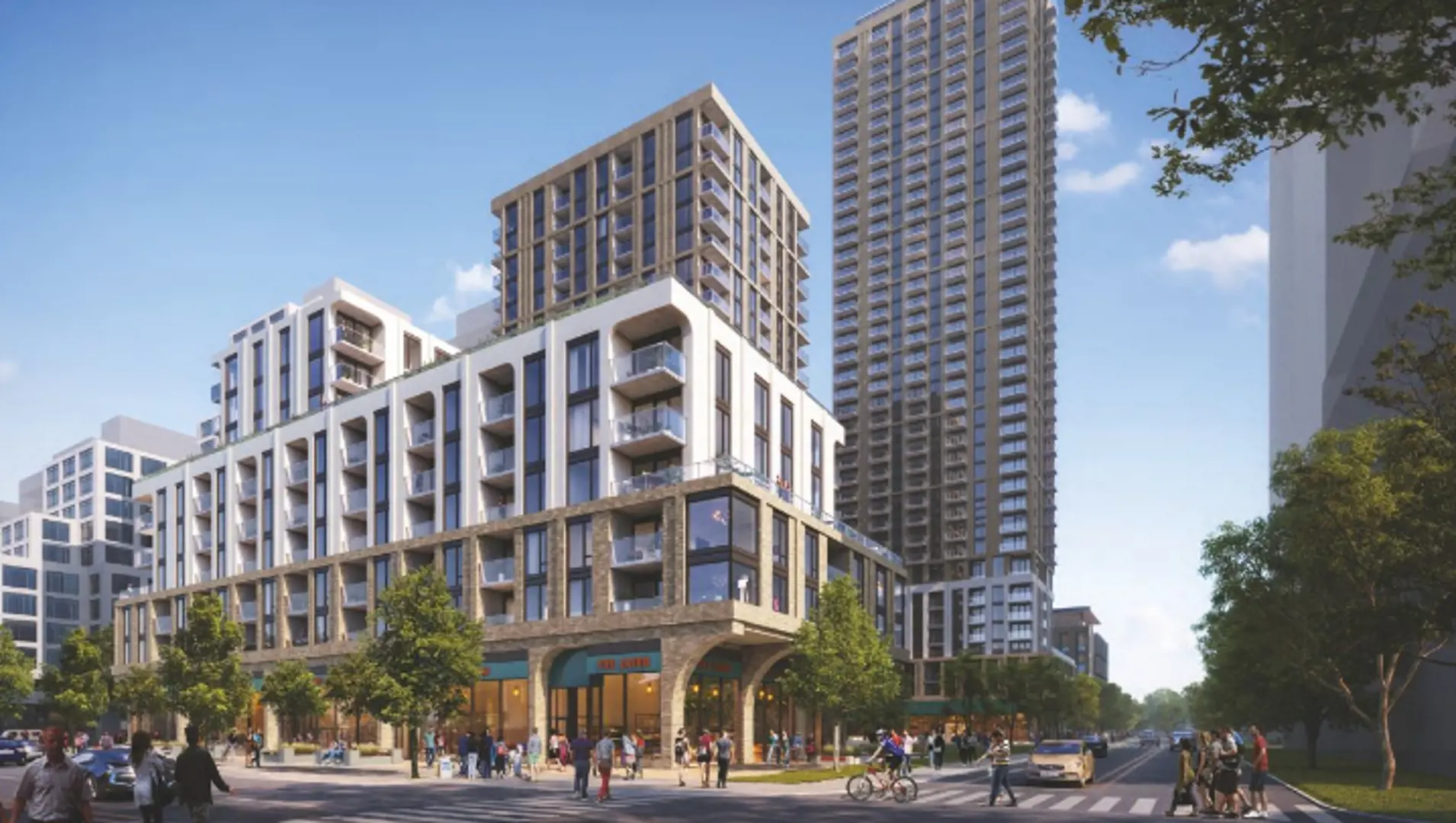 849 Eglinton Avenue East Condos, Toronto. Artist’s rendering.