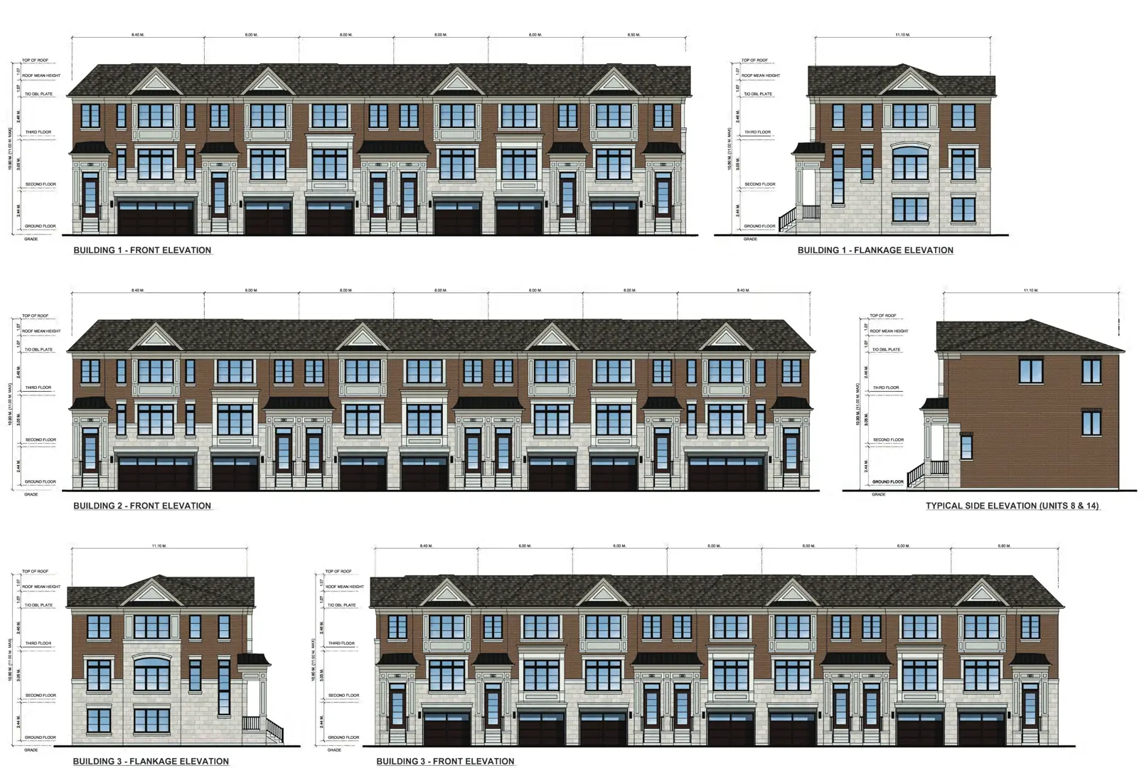 849 Gorham Street Townhomes, Newmarket. Artist’s rendering.