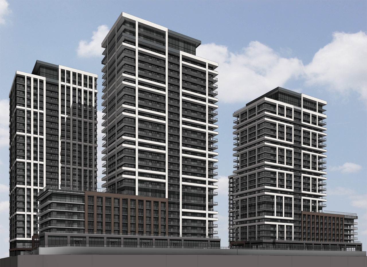 85-125 Bass Pro Mills Drive Condos, Vaughan. Artist’s rendering.