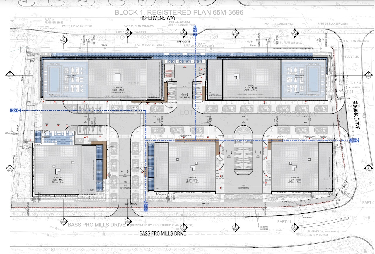85-125 Bass Pro Mills Drive Condos rendering 2