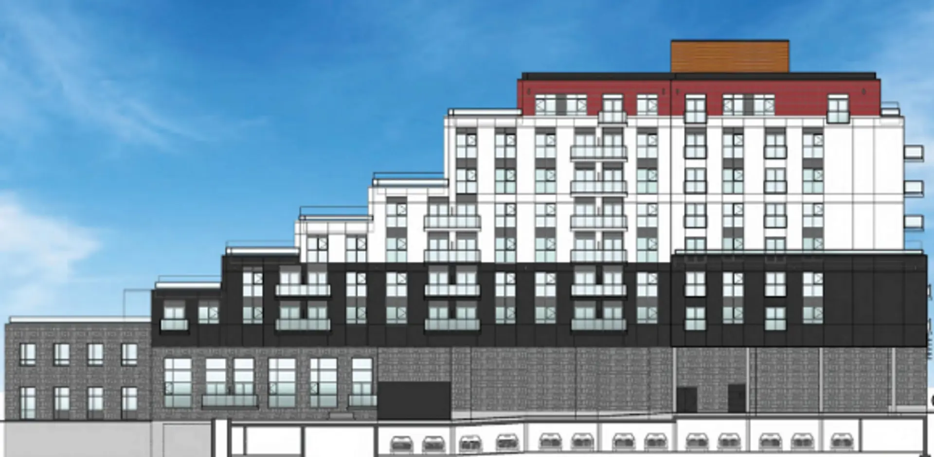 85 to 89 Columbia Street West and 300 Hemlock Street Condos rendering