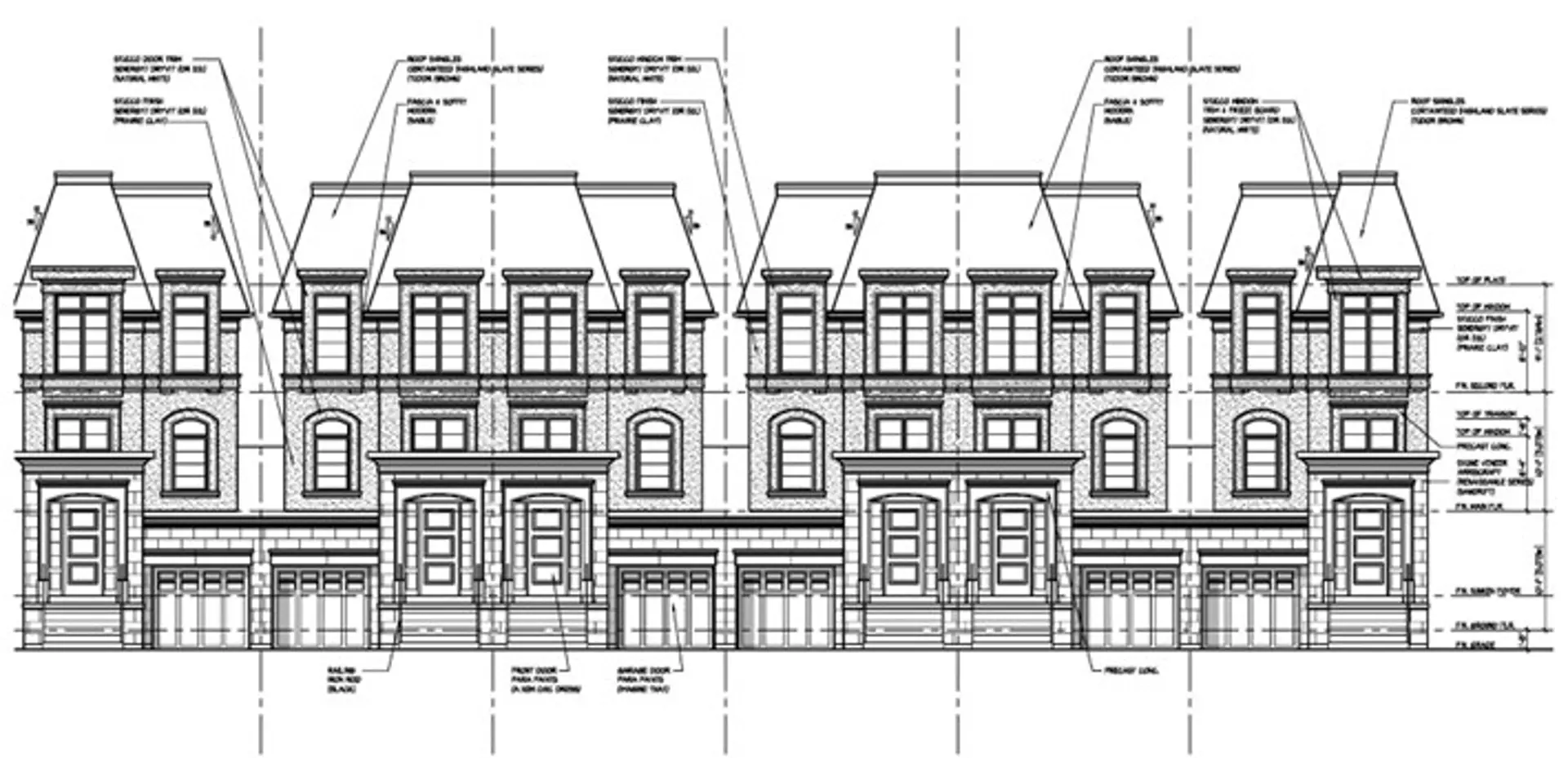 850 Elgin Mills Road East - Townhomes, Richmond Hill. Artist’s rendering.