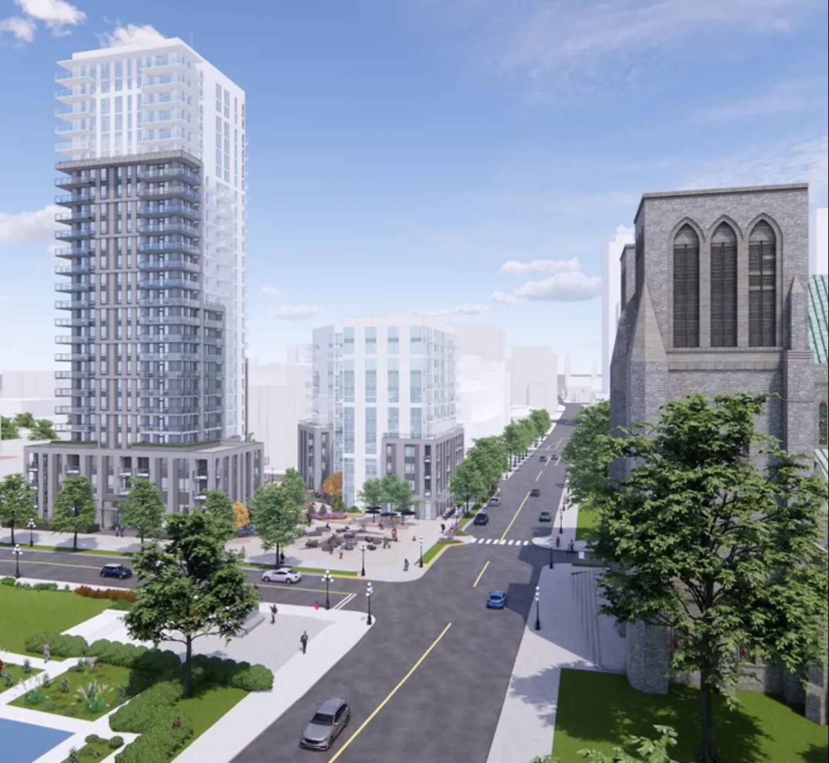 851 Broughton Street Condos rendering
