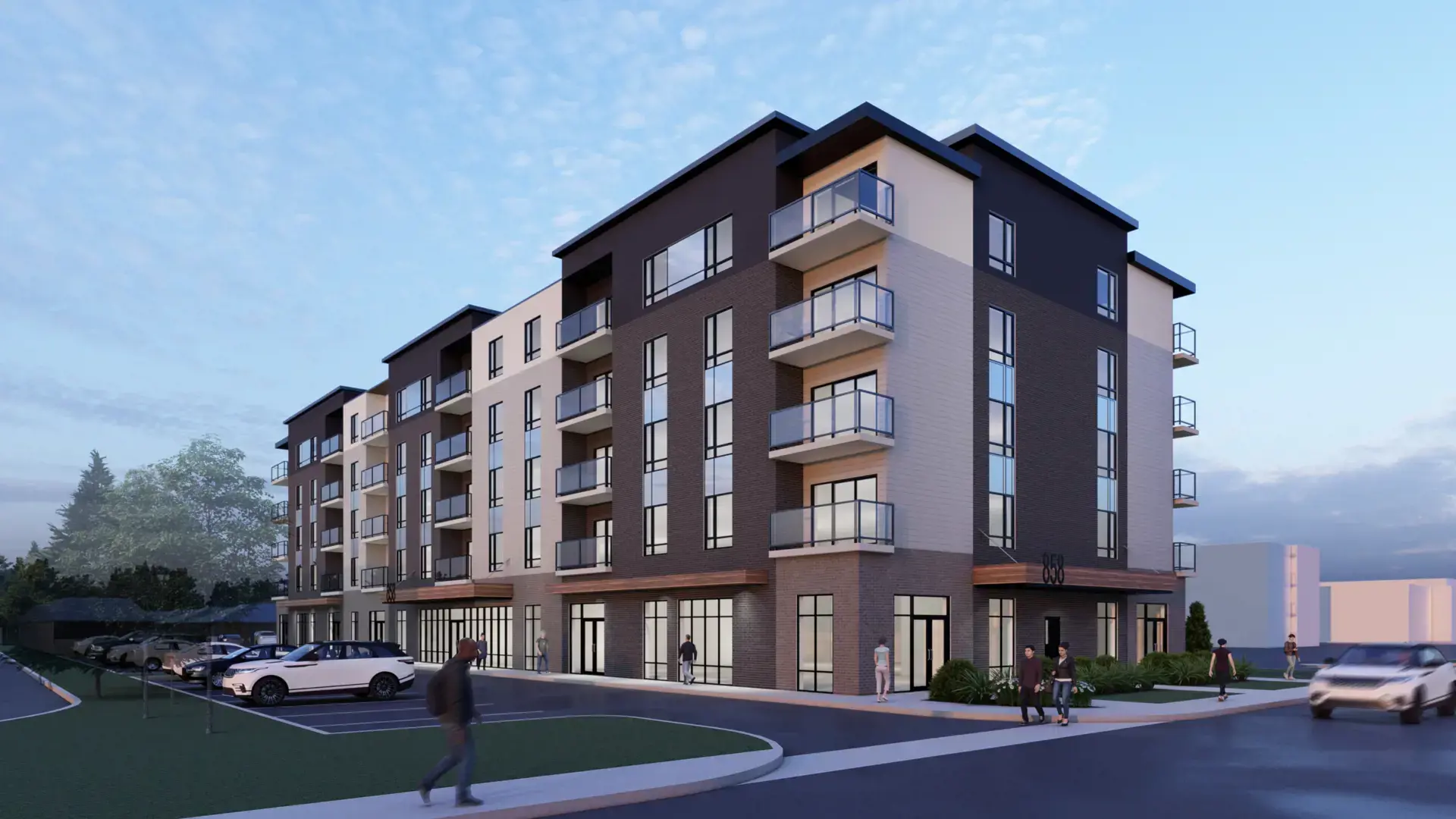 858-862 Niagara Street Townhomes, Welland. Artist’s rendering.