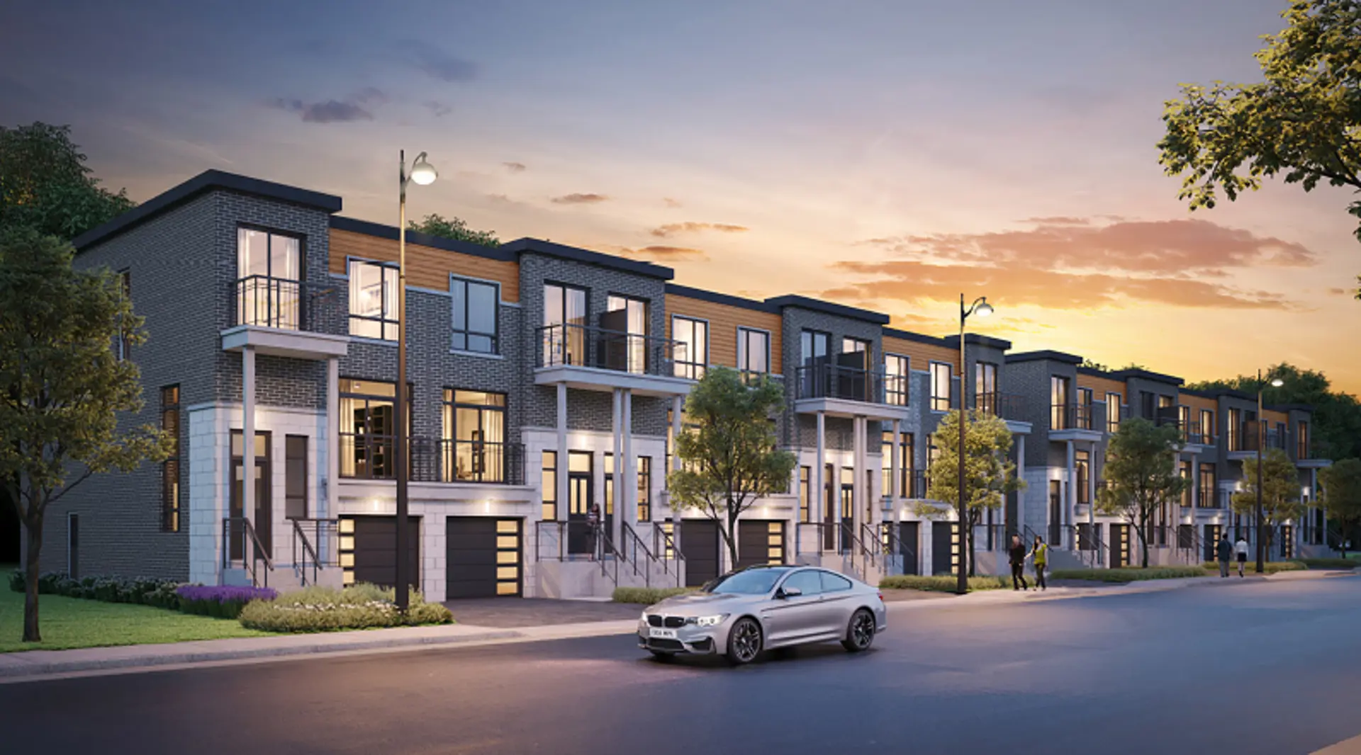 8780 Bathurst Street Townhomes, Vaughan. Artist’s rendering.