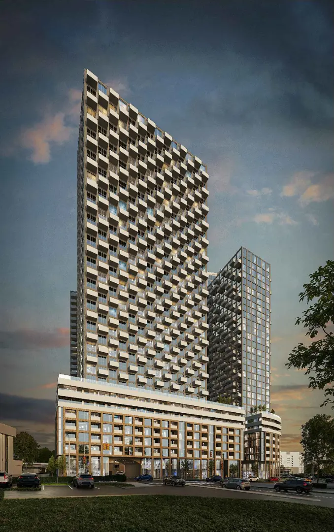 895 Lawrence Avenue East Condos, Toronto. Artist’s rendering.