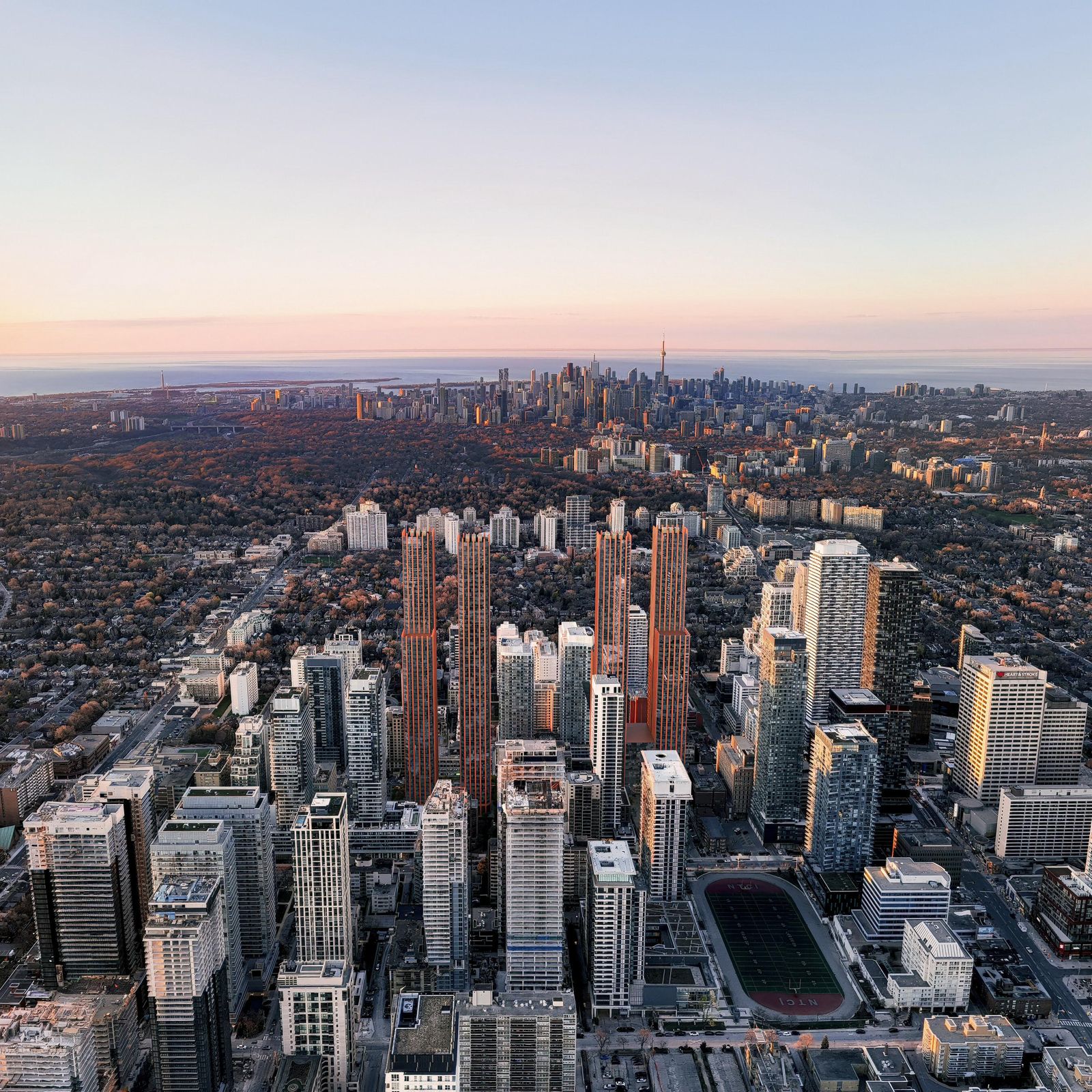 90-110 Eglinton Avenue East Condos, Toronto. Artist’s rendering.