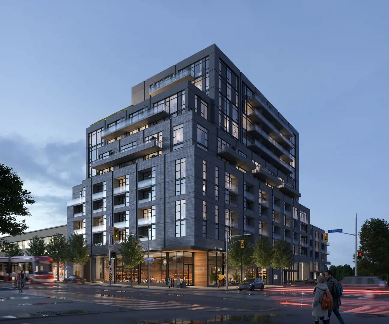 908 St. Clair, Toronto. Artist’s rendering.