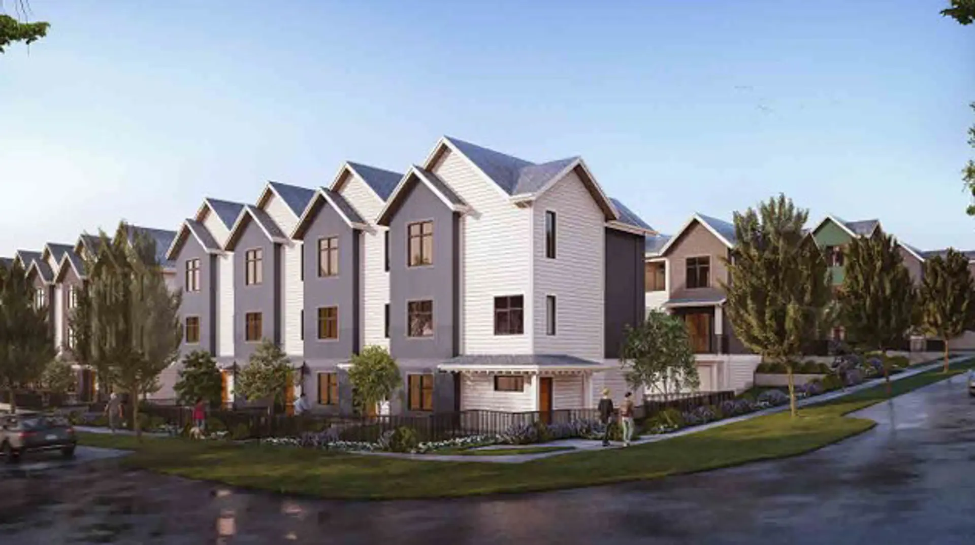 9366 172 Street Townhomes, Surrey. Artist’s rendering.