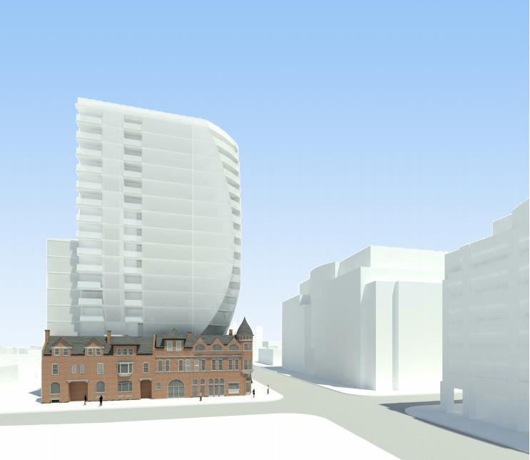 950 King Street West Condos, Toronto. Artist’s rendering.