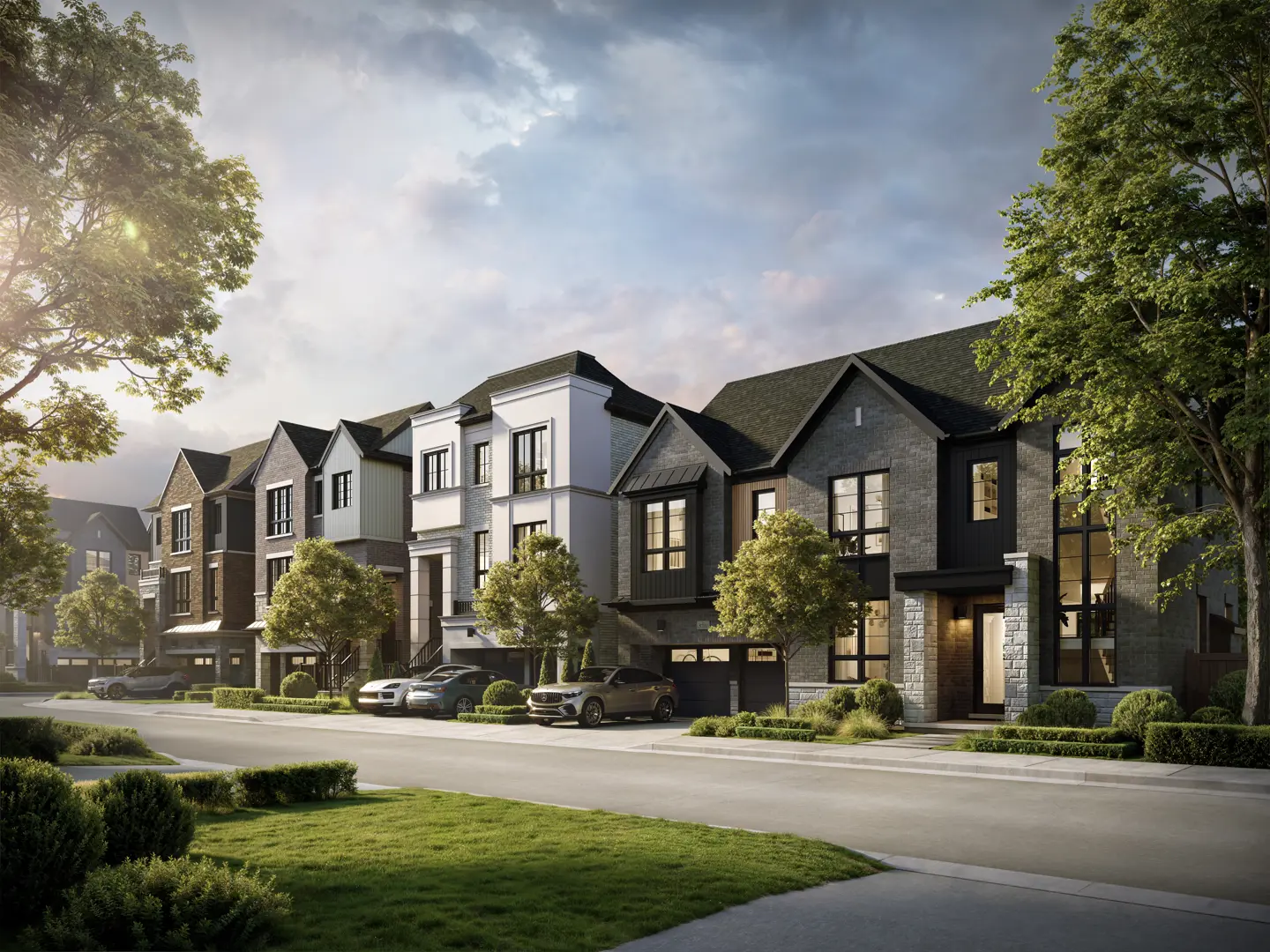Abacot Hill, Mississauga. Artist’s rendering.