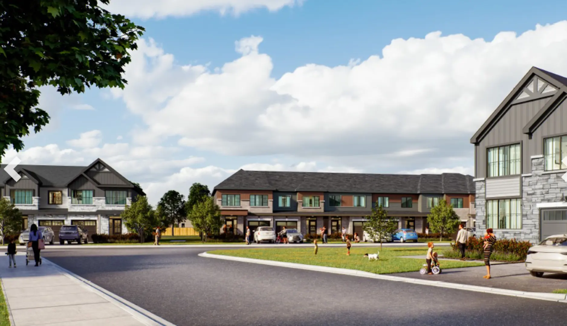 Abbott's Run - Condominiums, Ottawa. Artist’s rendering.