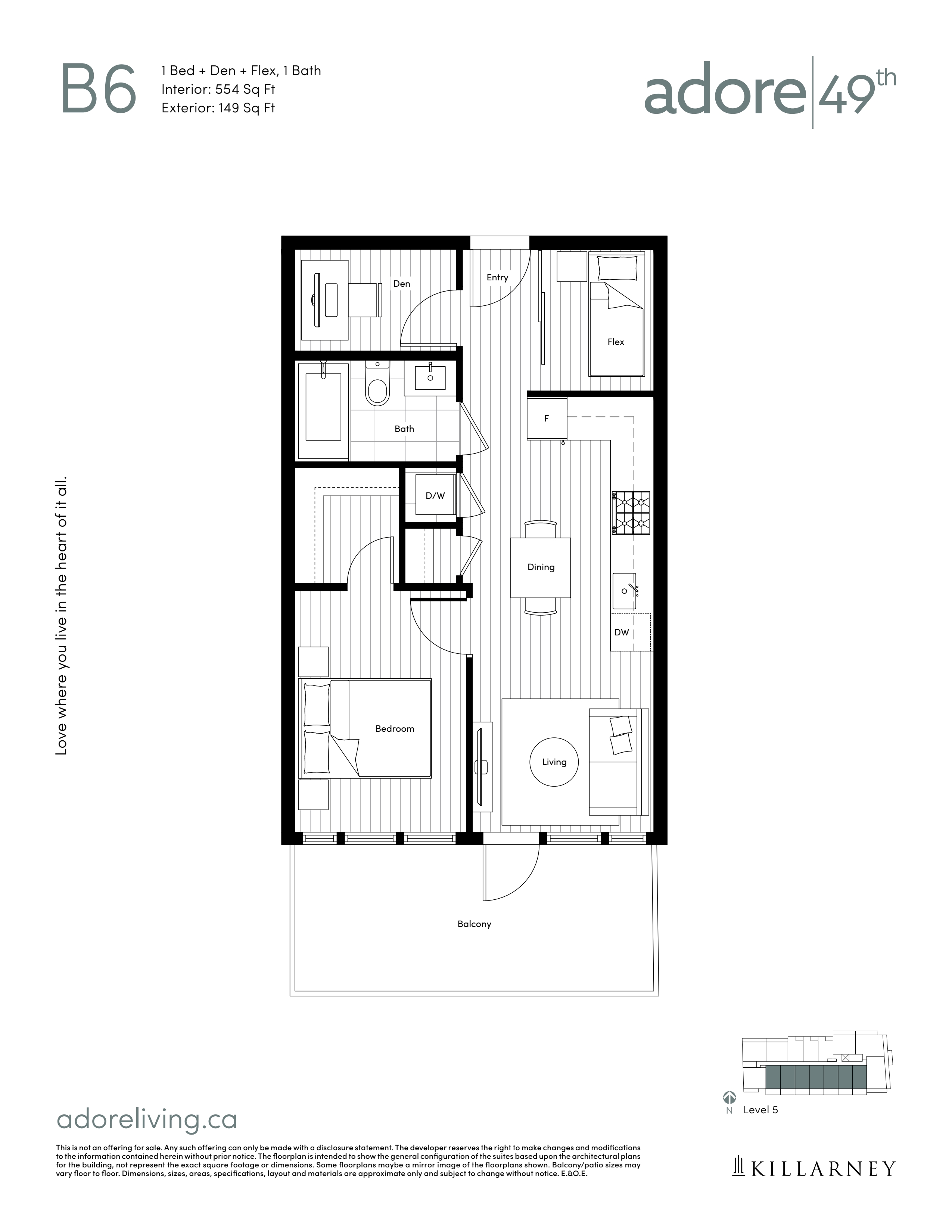 B6 floor plan